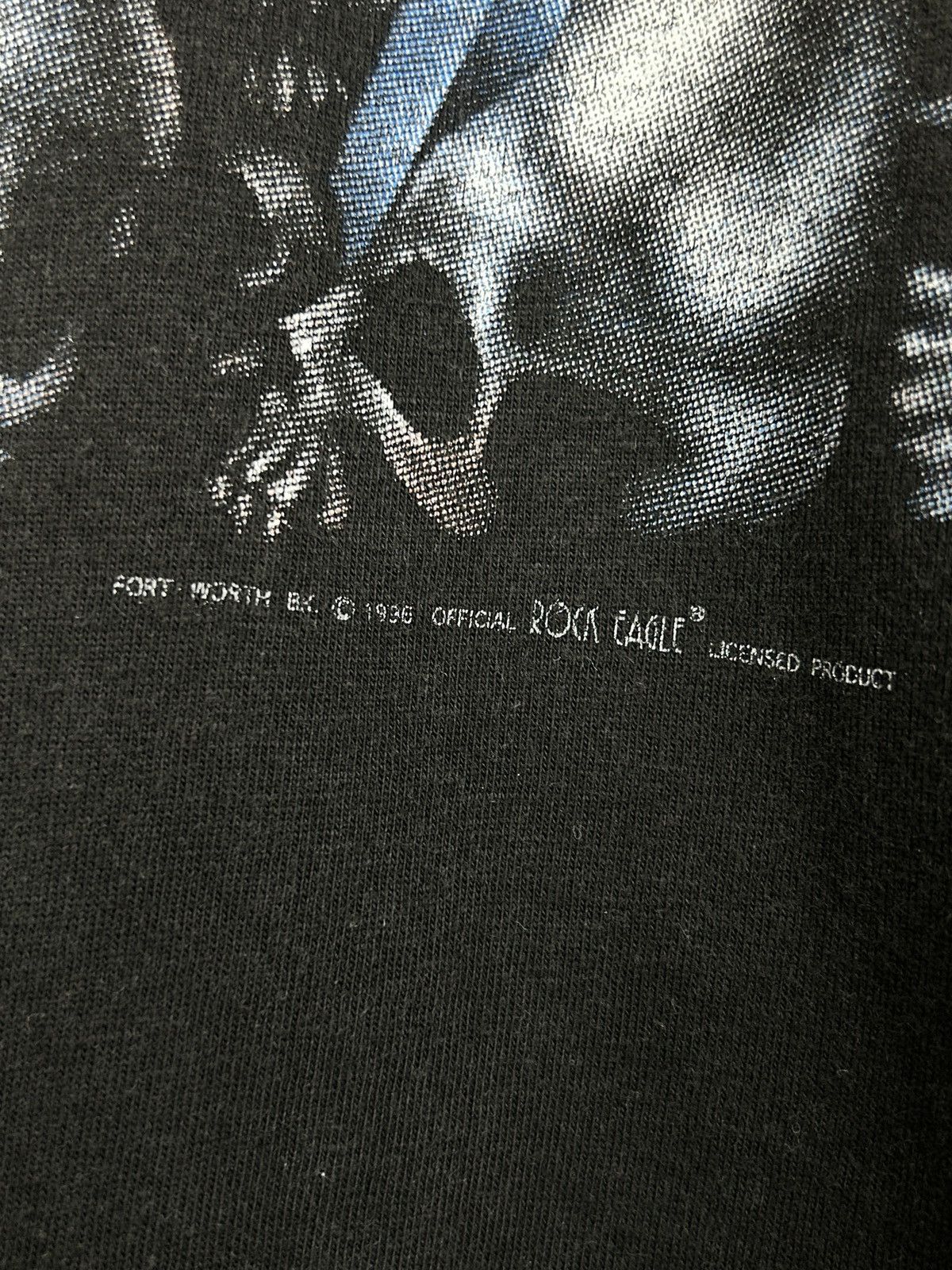 Band Tees 90s Slayer 1996 Airbrush Demon Rock Eagle Band Long Sleeve Size US M / EU 48-50 / 2 - 6 Thumbnail