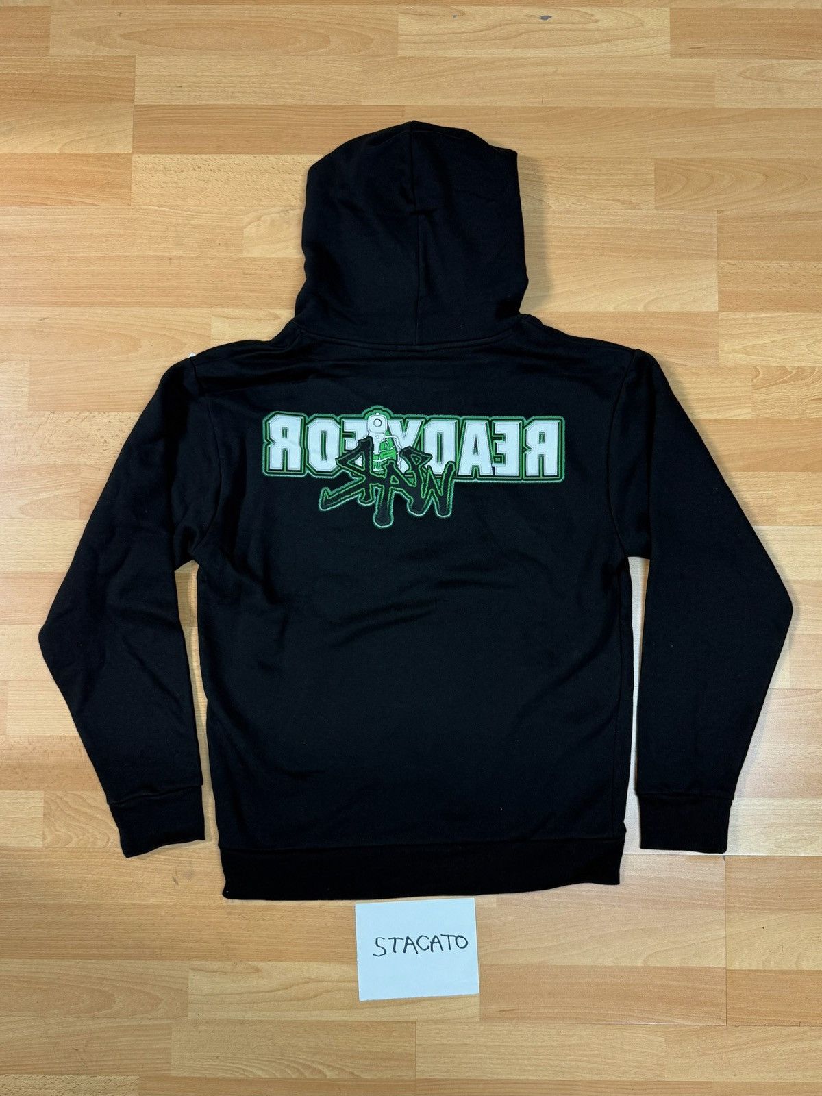 Yeat YEAT Ready For War Hoodie Black Medium Size US M / EU 48-50 / 2 - 2 Thumbnail