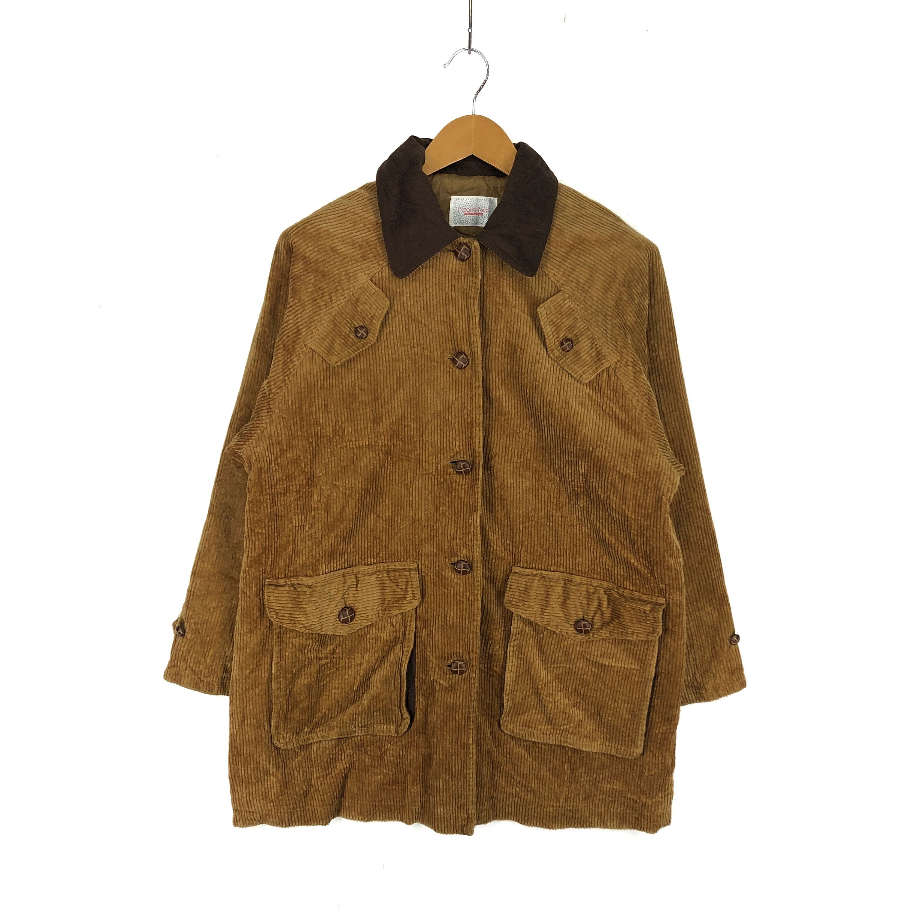 Other MOONLIR FIELD Chore Corduroy Jacket #2521-89 Size US L / EU 52-54 / 3 - 1 Thumbnail