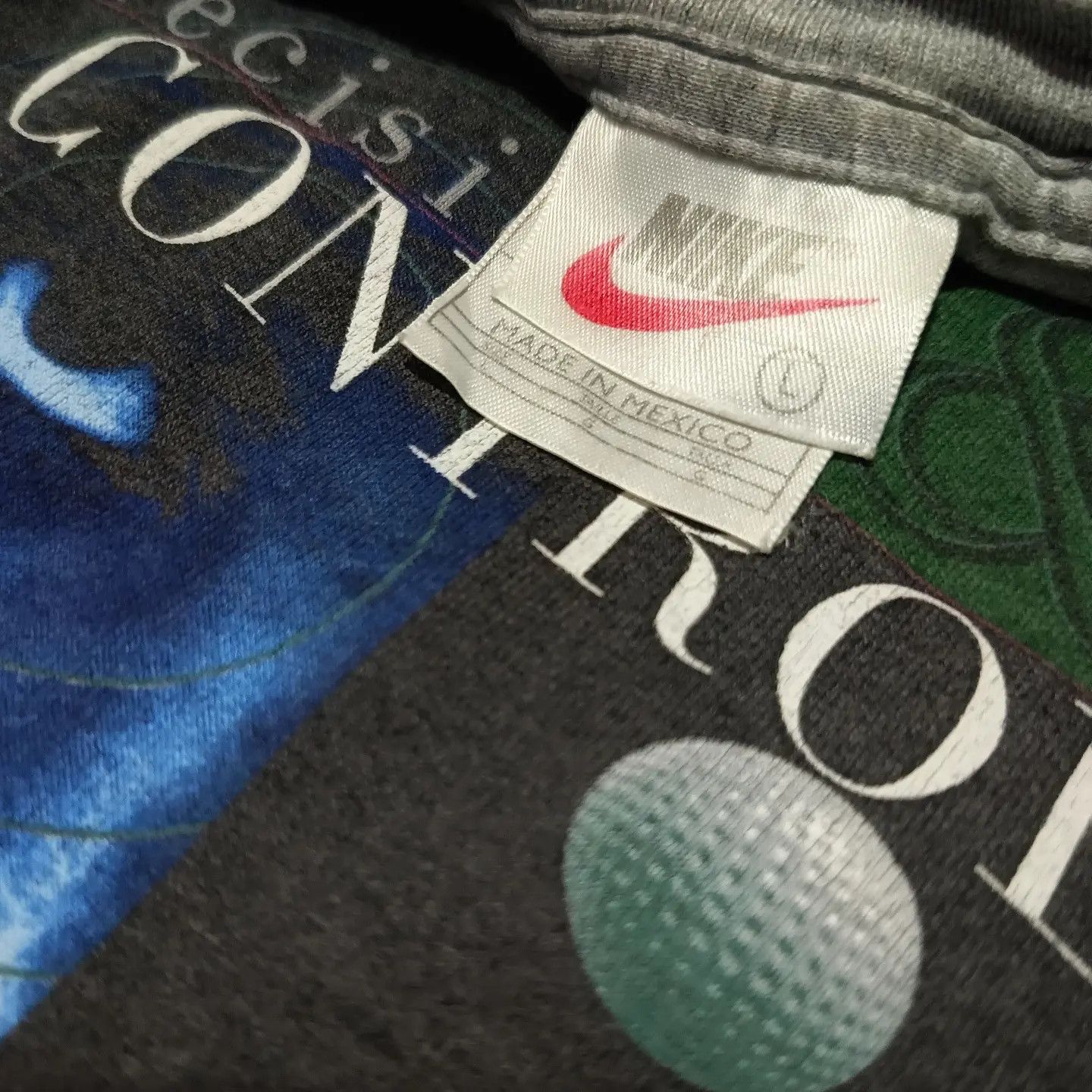 Nike Nike Vtg Tiger Woods Precision Control Size US L / EU 52-54 / 3 - 4 Thumbnail