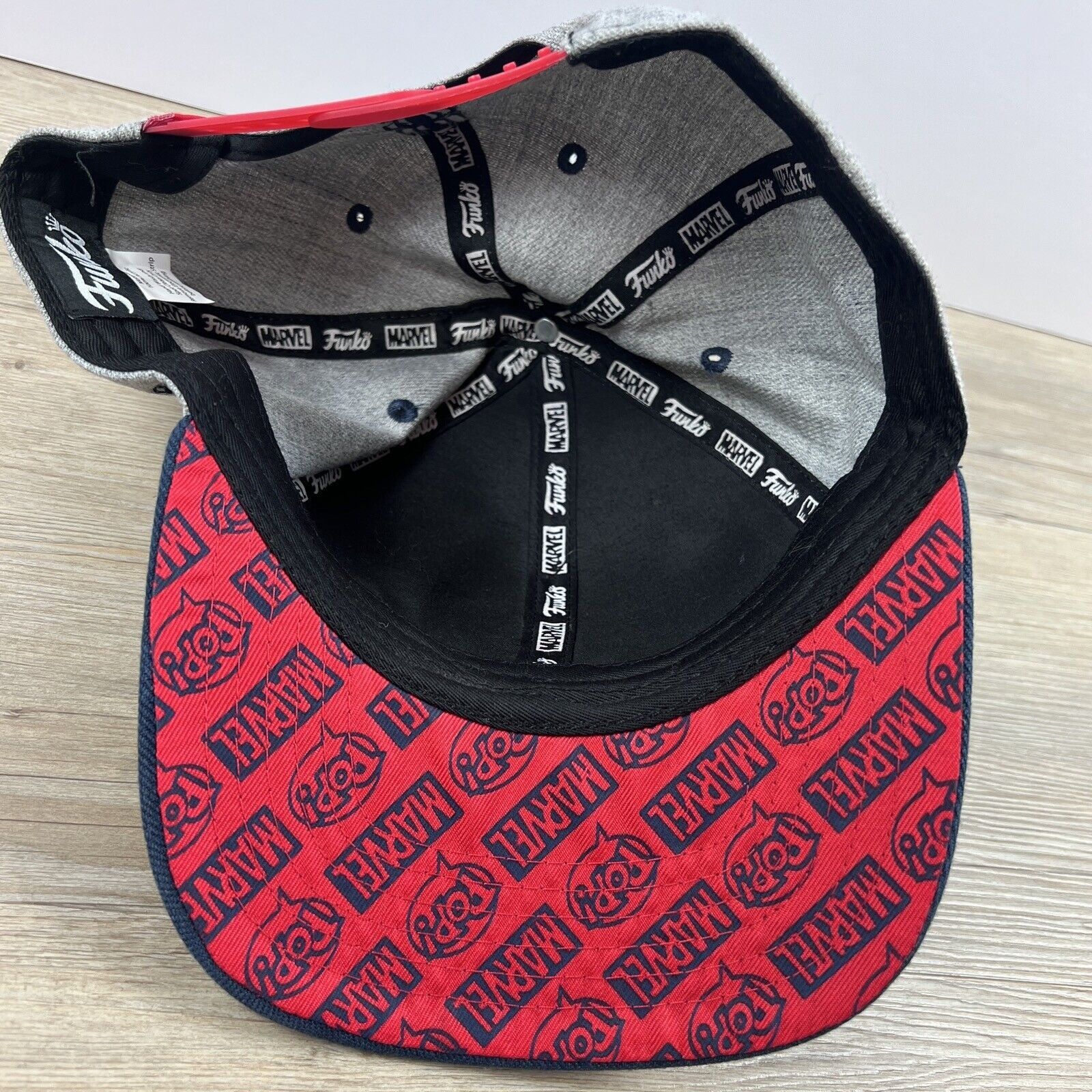 Other Spiderman Hat Amazing Spiderman Snapback Hat Gray Adjustable Size ONE SIZE - 13 Thumbnail