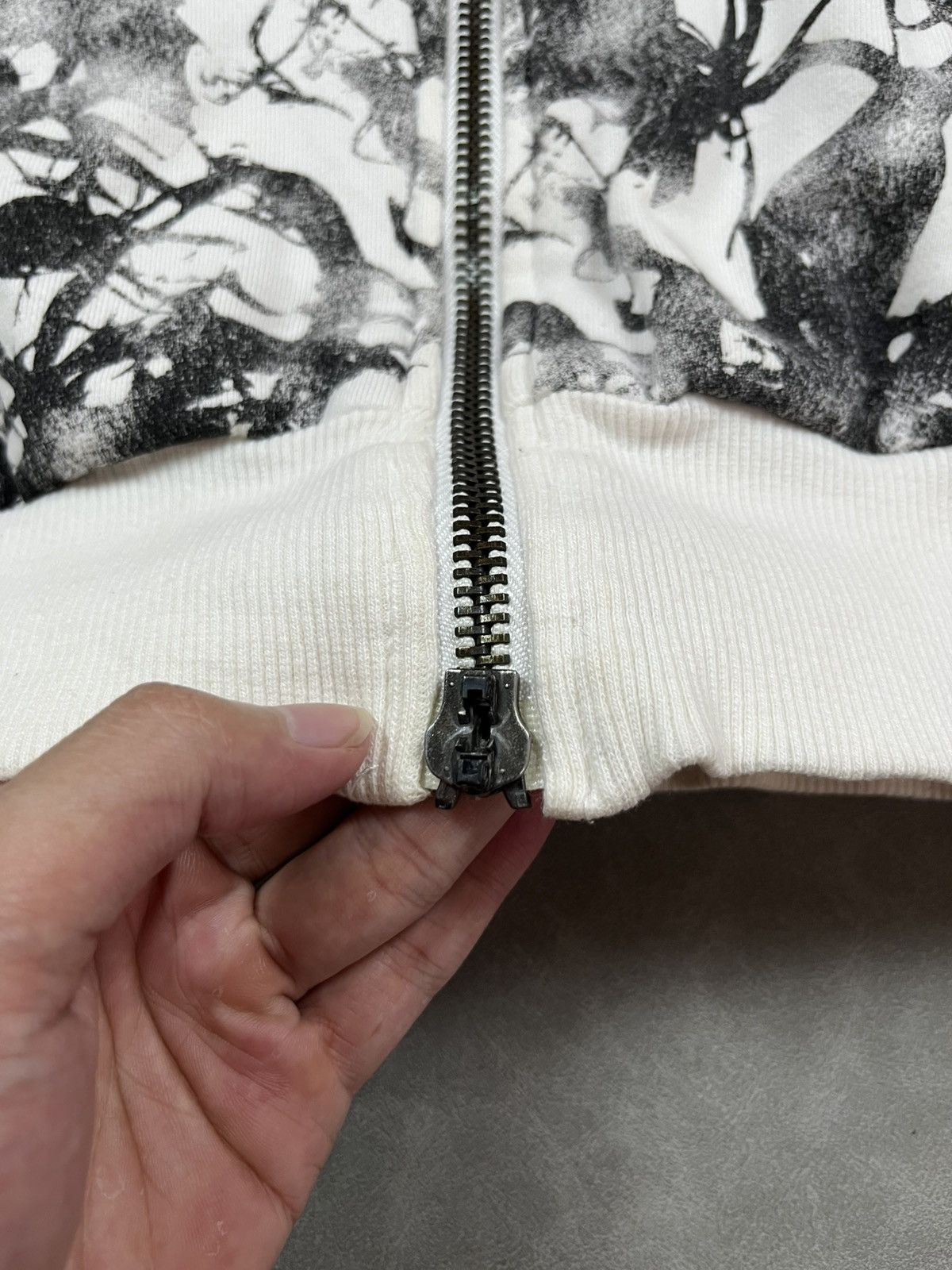 Japanese Brand Heaven and earth skull zip hoodie Size US M / EU 48-50 / 2 - 12 Thumbnail