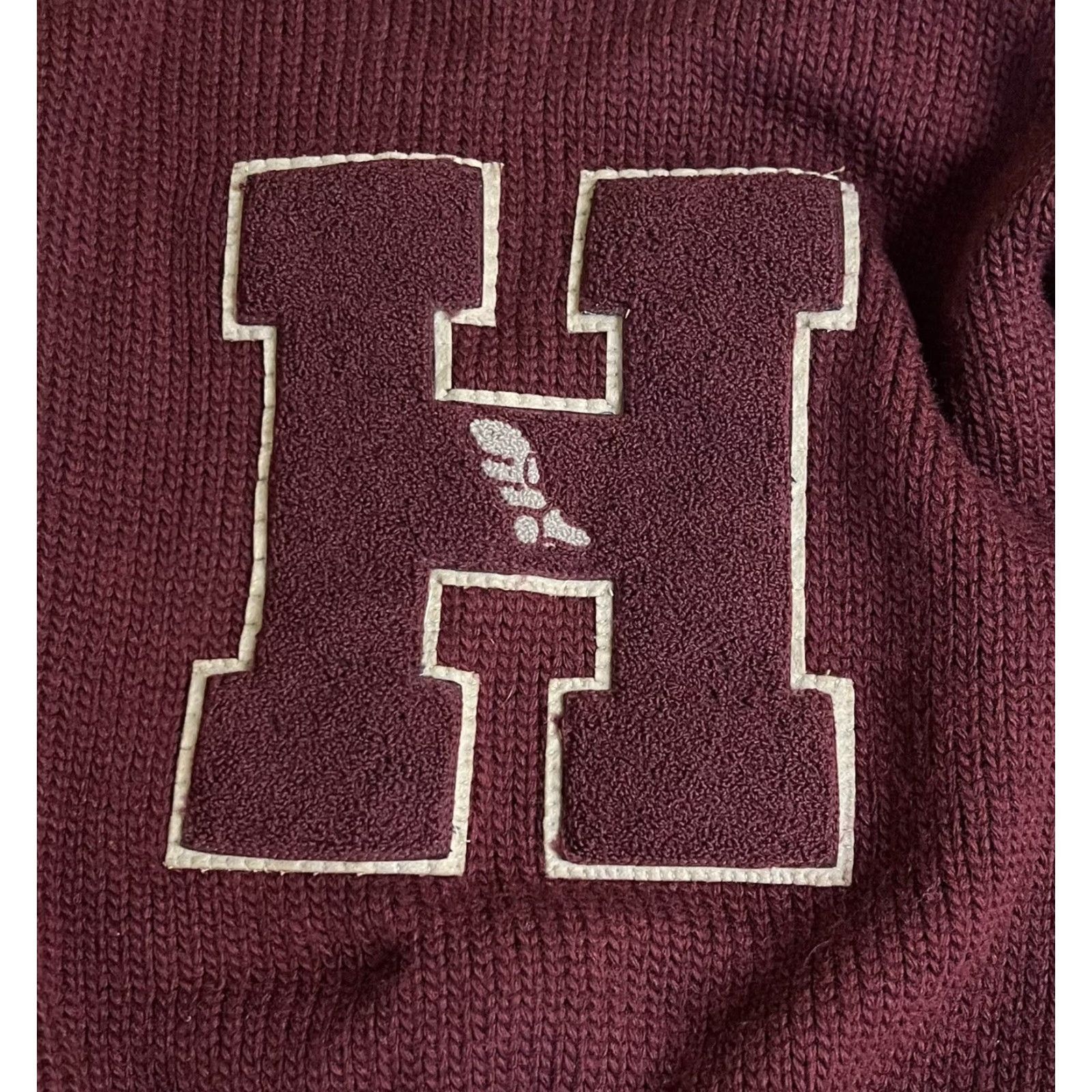 Vintage VINTAGE Kandahar Sweater Track Wool Knitting Red S Small Red - 1940s Letterman Look Mens Size US S / EU 44-46 / 1 - 3 Thumbnail
