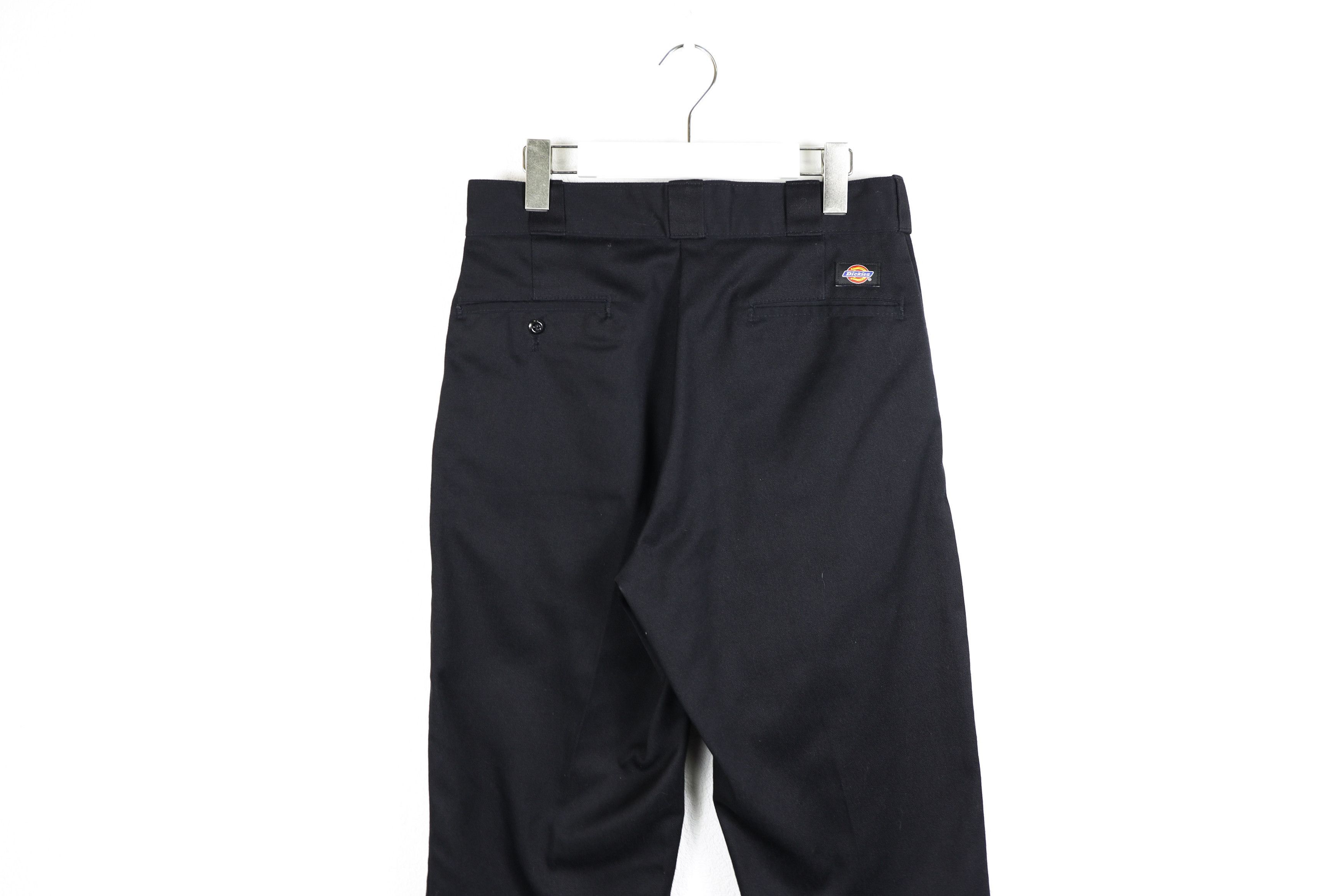 Dickies × Vintage Dickies 874BK Black Work Trousers Pants Y2K Size US 32 / EU 48 - 11 Thumbnail