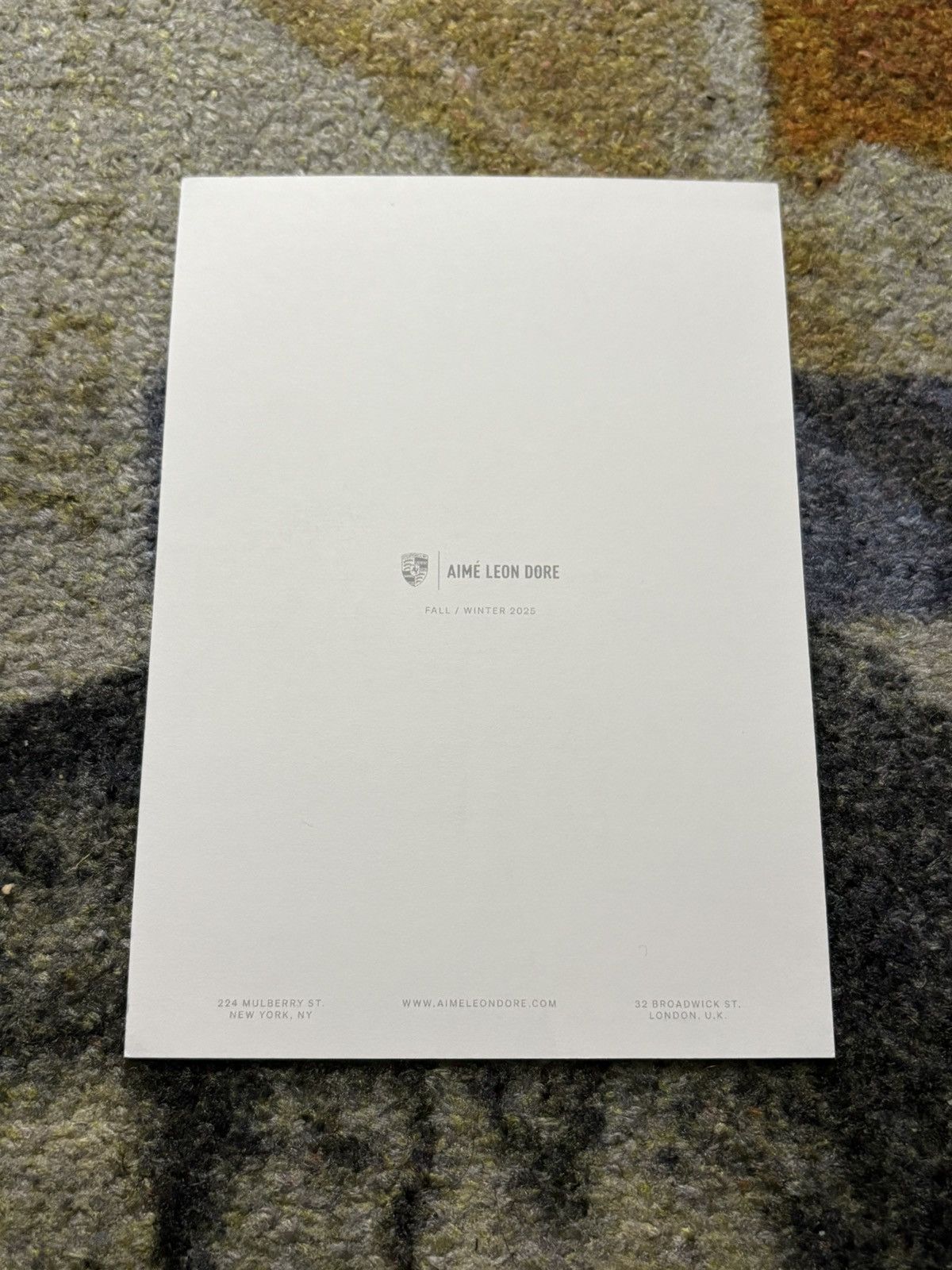 Aime Leon Dore × Porsche Design Aime Leon Dore x Porsche Postcard (Instore Exclusive) Size ONE SIZE - 2 Thumbnail