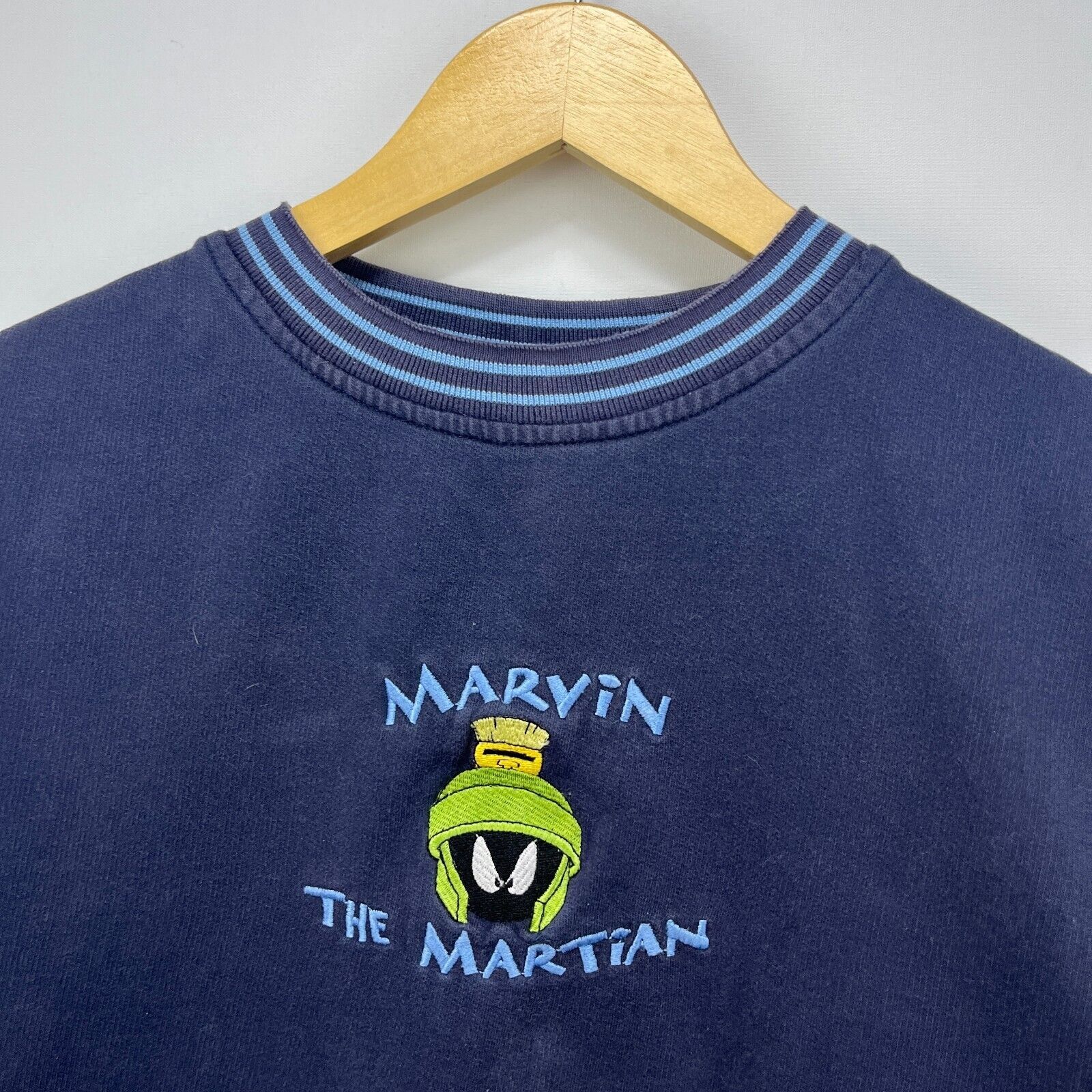 Vintage Vintage 90s Marvin the Martian Looney Tunes Sweatshirt Small Size US S / EU 44-46 / 1 - 3 Thumbnail