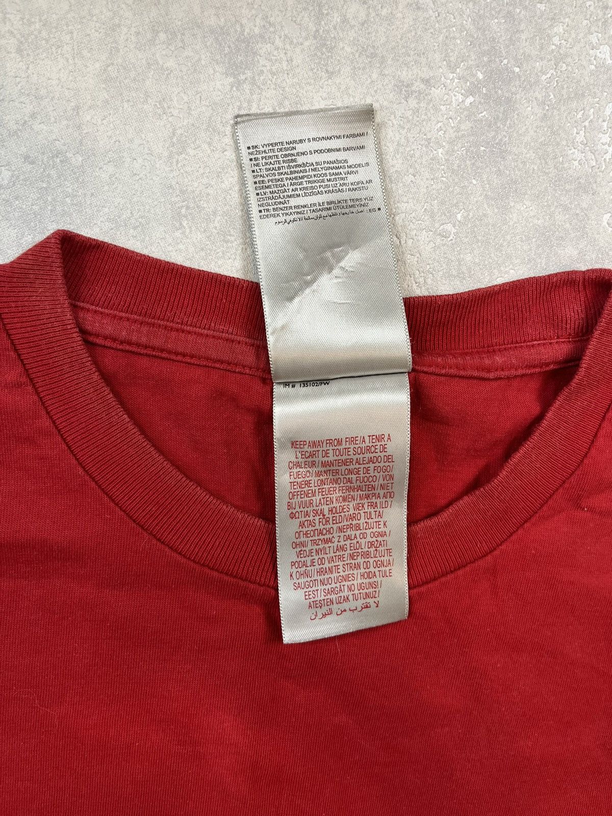 Nike × Vintage 90s Nike Air Max Vintage Y2K Oversized Retro Tee T-Shirt Size US XL / EU 56 / 4 - 4 Thumbnail