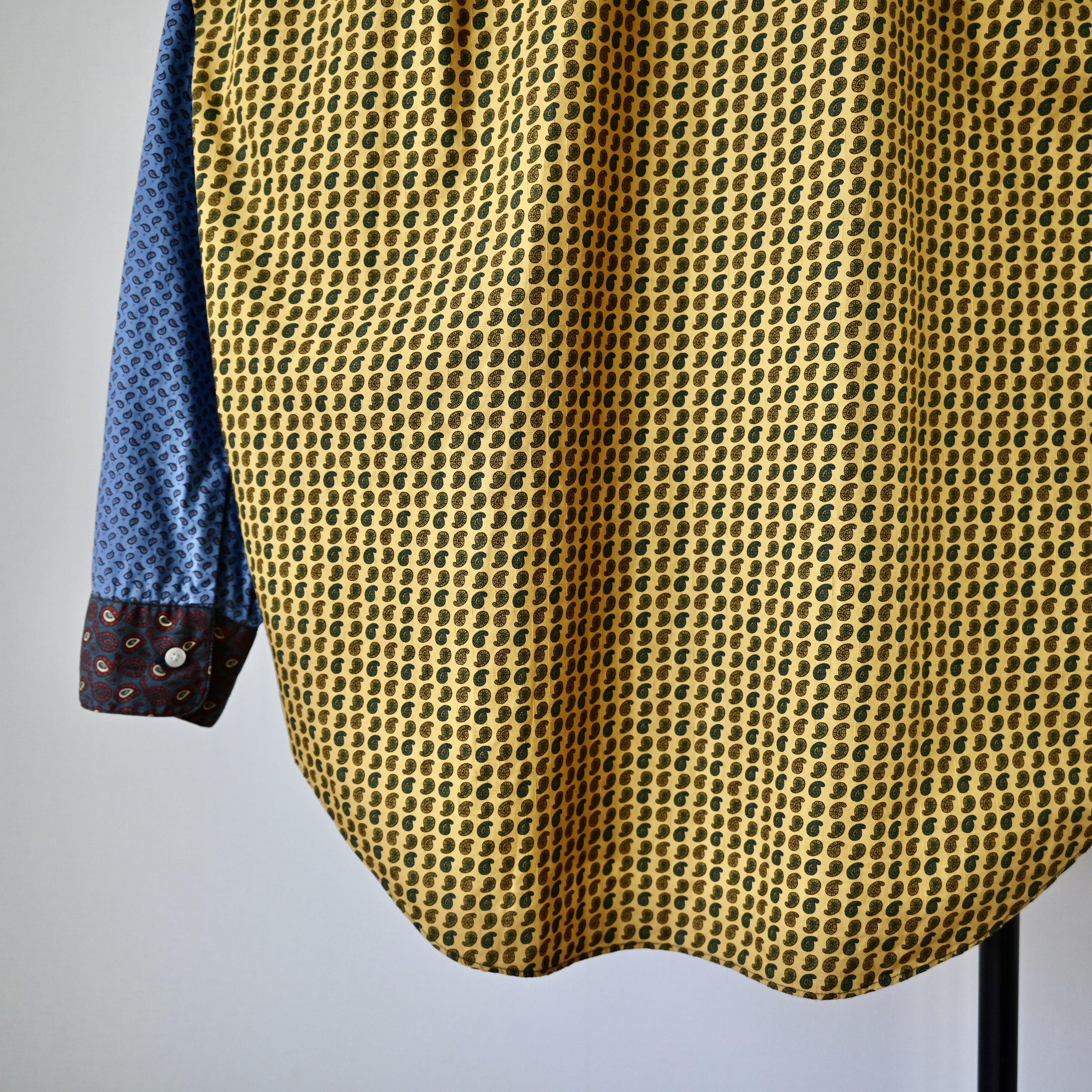 Beams Plus BEAMS Plus multicolor paisley panel open color shirt Size US M / EU 48-50 / 2 - 5 Thumbnail