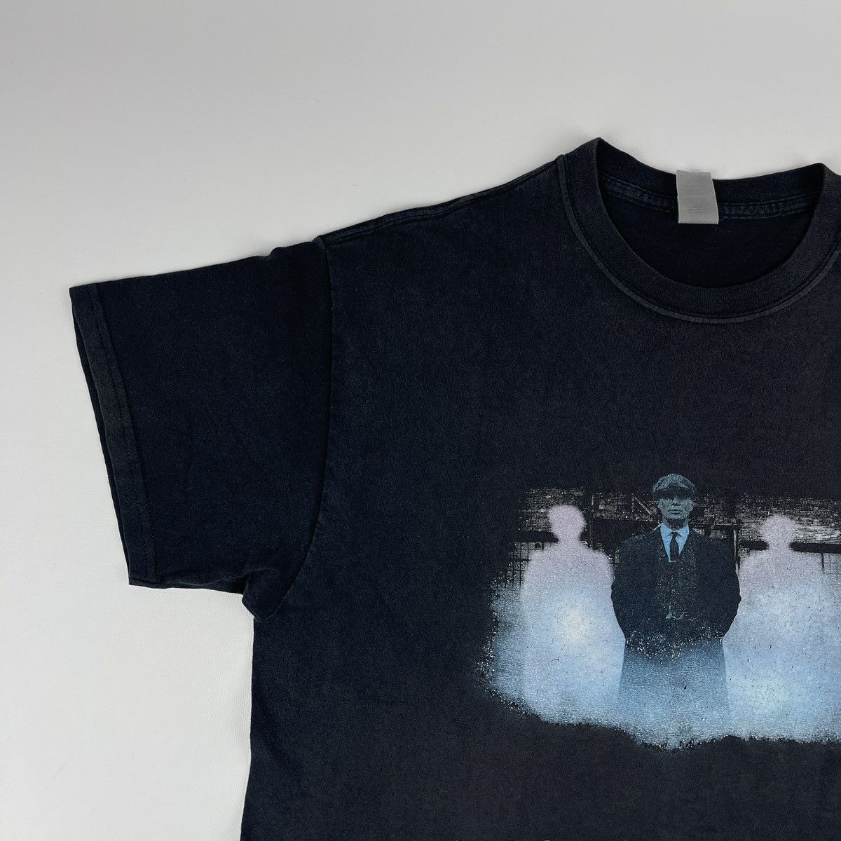 Vintage Peaky Blinders Faded Black Box Fit T shirt Size US L / EU 52-54 / 3 - 5 Thumbnail