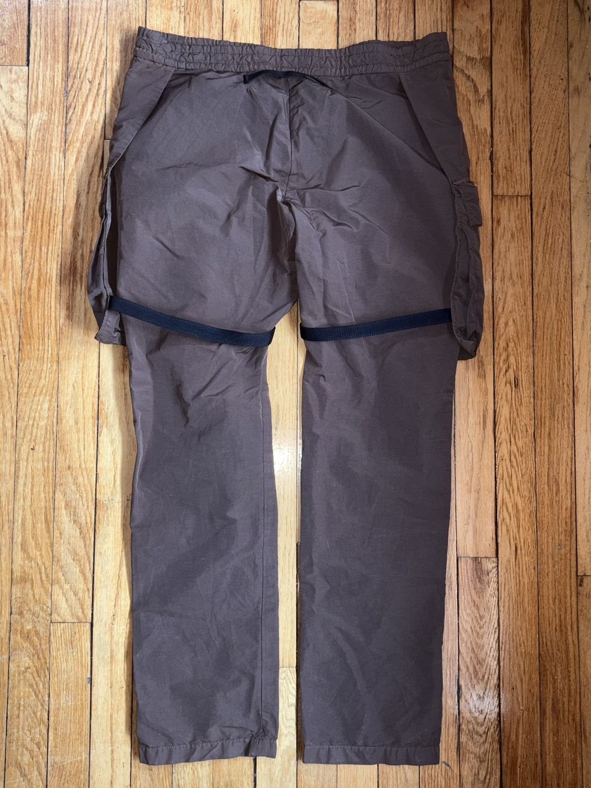 1017 ALYX 9SM 1017 Alyx 95M Studios Holster Brown Nylon Cargo Pants Size US 34 / EU 50 - 2 Thumbnail
