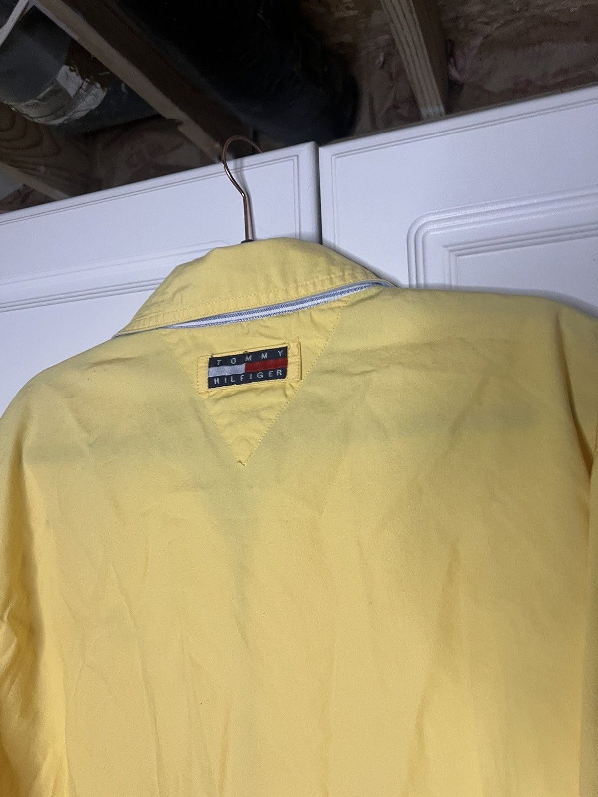 Tommy Hilfiger × Vintage Vintage Butter Yellow Toy Hilfiger Jacket Size US XL / EU 56 / 4 - 14 Thumbnail