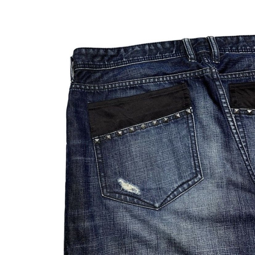 Japanese Brand 2000s Y2K AFFLICTION IFSIX LGB STYLE Size US 38 / EU 54 - 4 Thumbnail