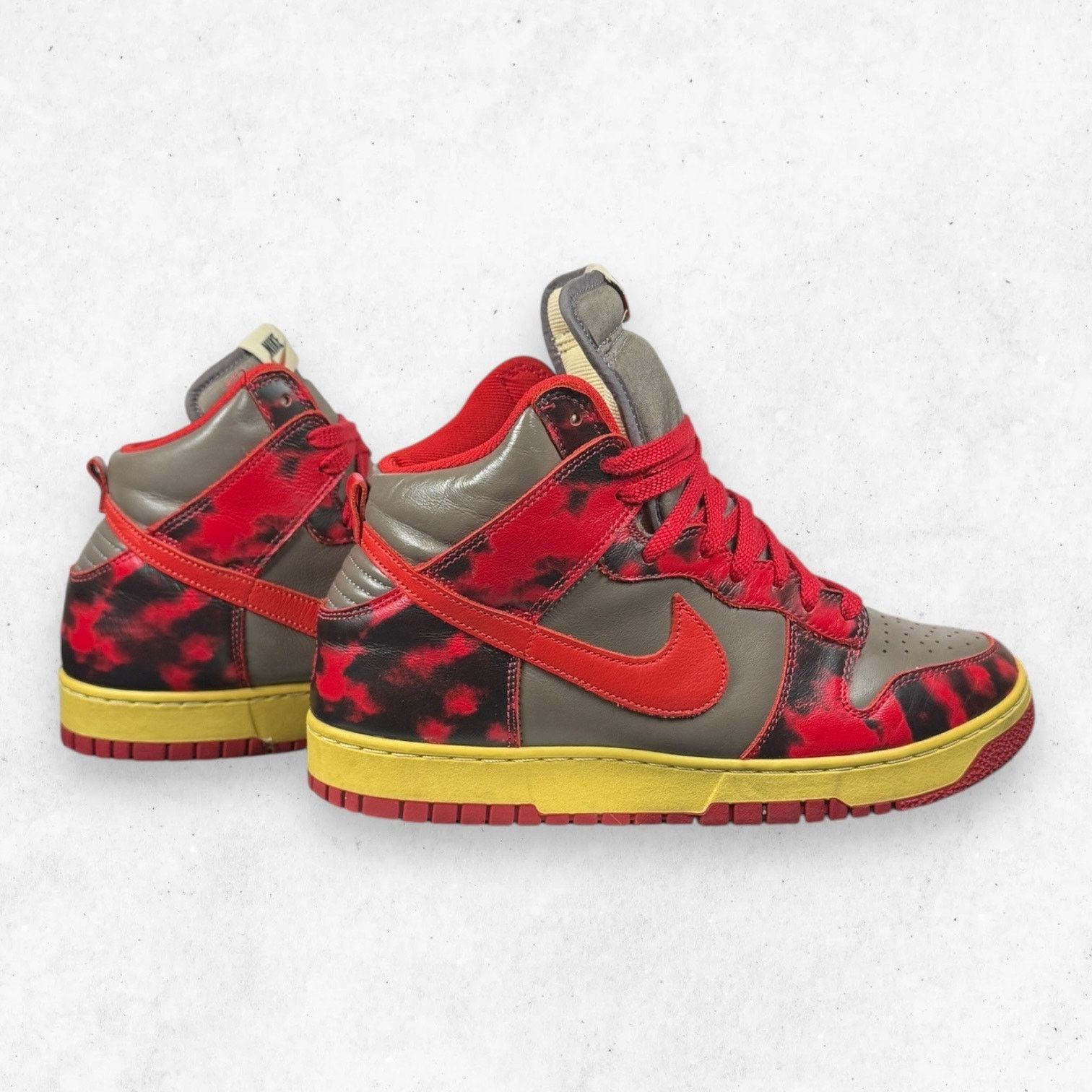 Nike Nike Dunk High 1985 Acid Wash University Red Sz 10.5 Size US 10.5 / EU 43-44 - 4 Thumbnail