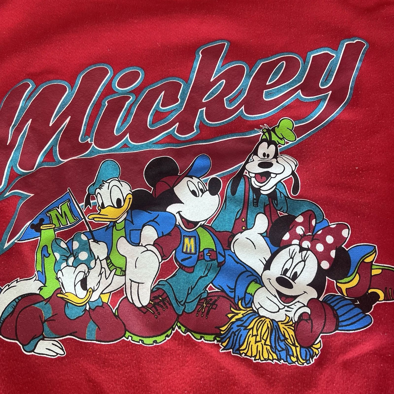 Disney Vintage Disney Mickey Mouse Sweatshirt Large Goofy Minnie Size US L / EU 52-54 / 3 - 2 Thumbnail