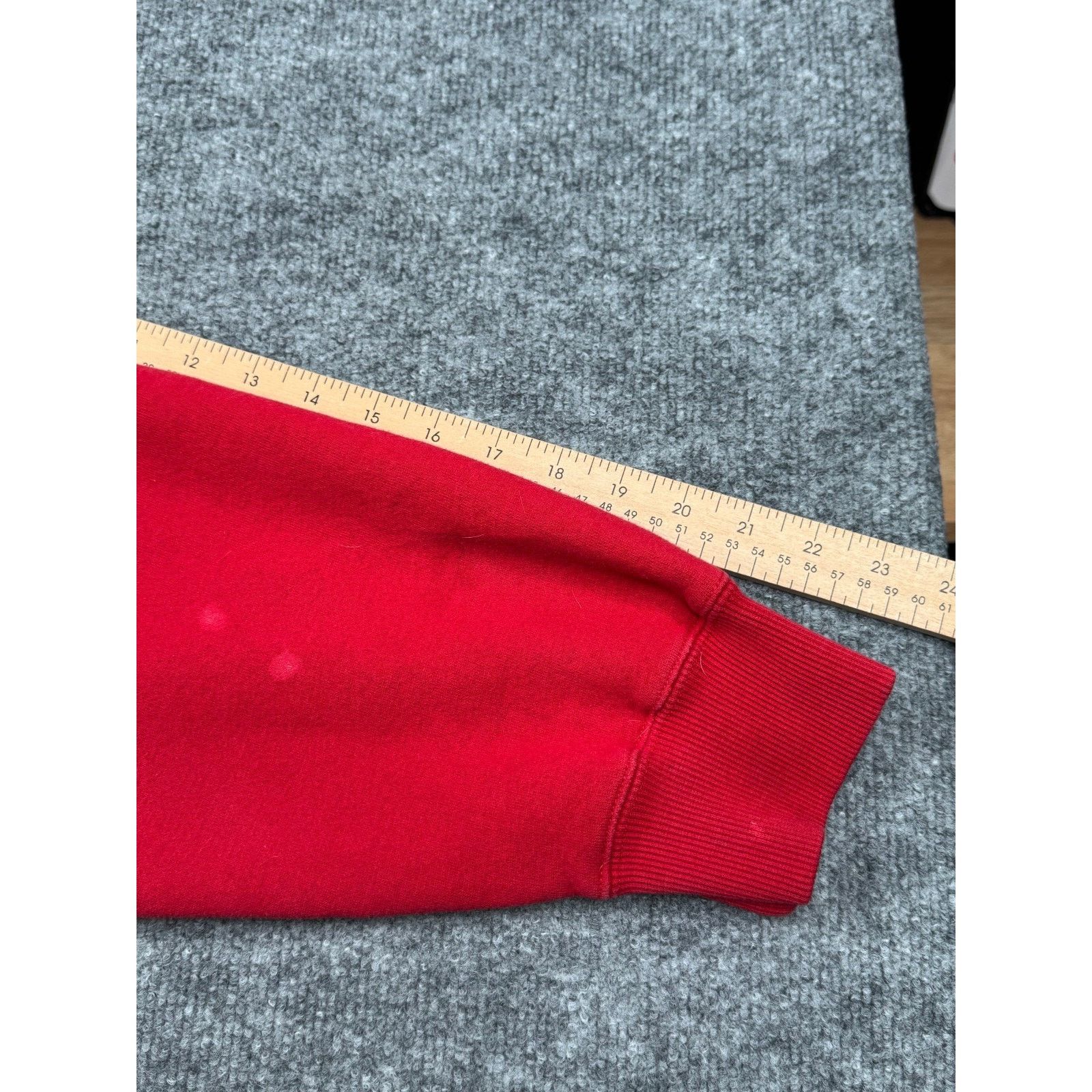 JNCO Vtg JNCO Jeans Red Hoodie XXL 85 Crown Logo Made in Russia Size US XXL / EU 58 / 5 - 15 Thumbnail