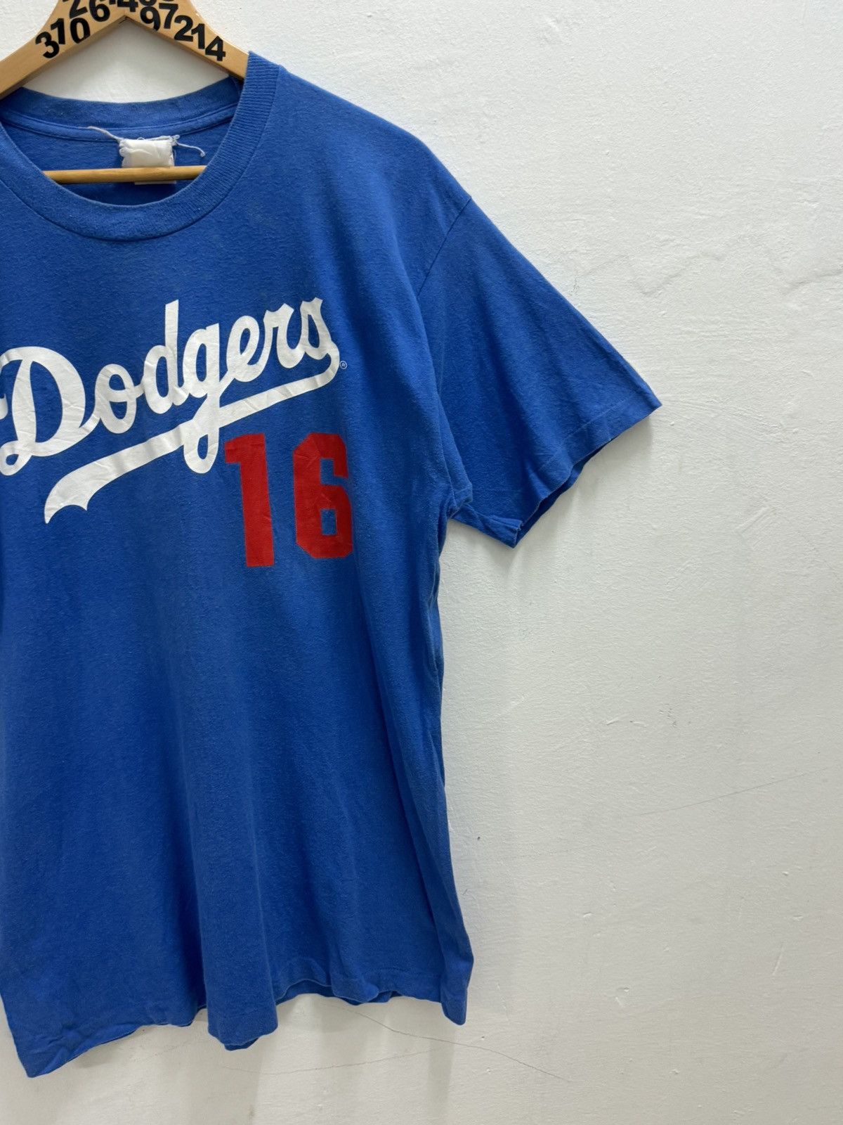 MLB × Starter × Vintage Vintage 1995 LA Dodgers Hideo Nomo Single Stitch Tee Size US M / EU 48-50 / 2 - 4 Thumbnail