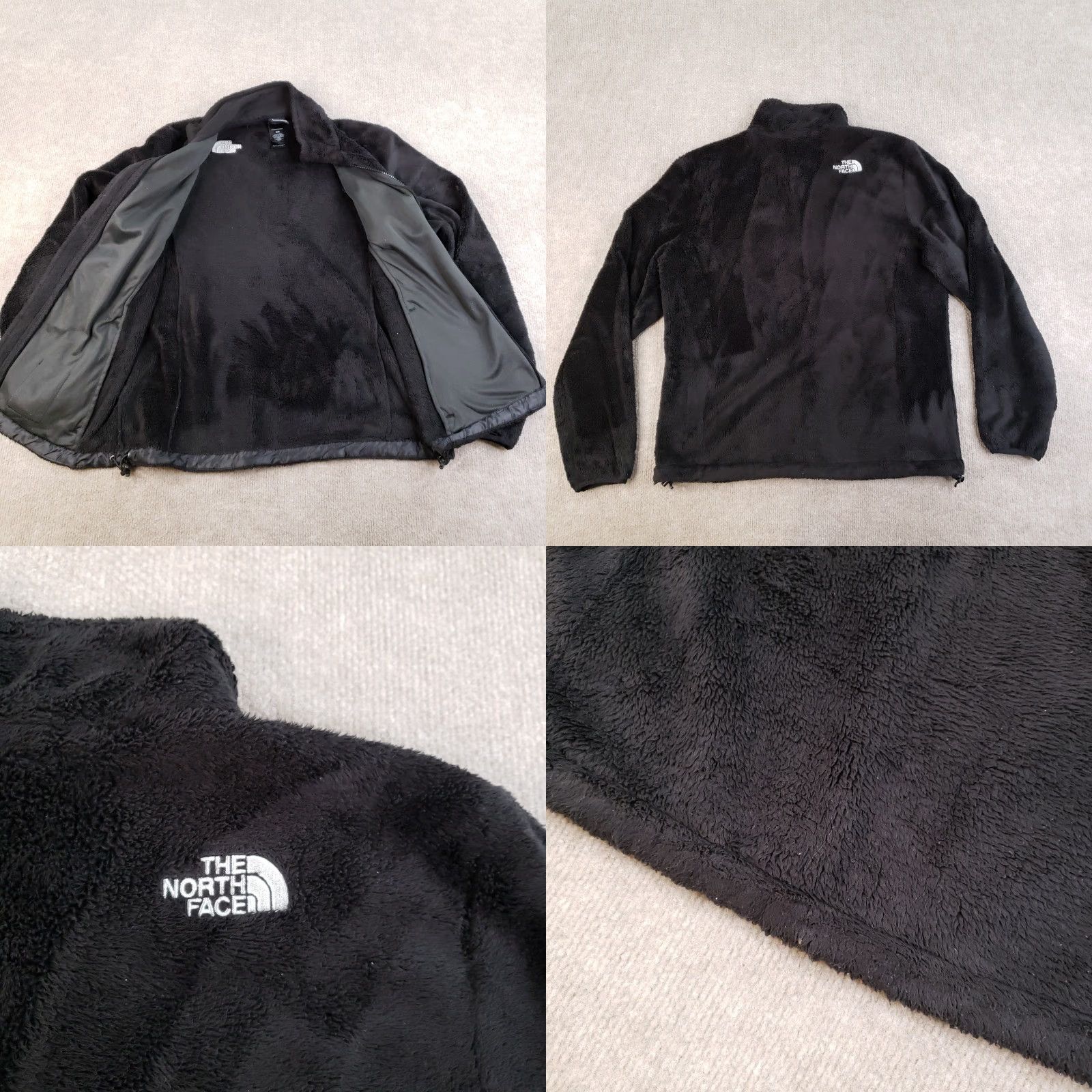 The North Face North Face Osito Jacket Womens Medium Black Fleece Full Zip Hiking Casual Zz Size M / US 6-8 / IT 42-44 - 8 Thumbnail