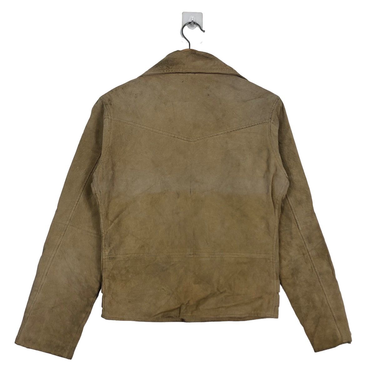 Genuine Leather 🔥90’s Vintage Double Breast Genuine Leather Jacket Racing Size US M / EU 48-50 / 2 - 8 Thumbnail