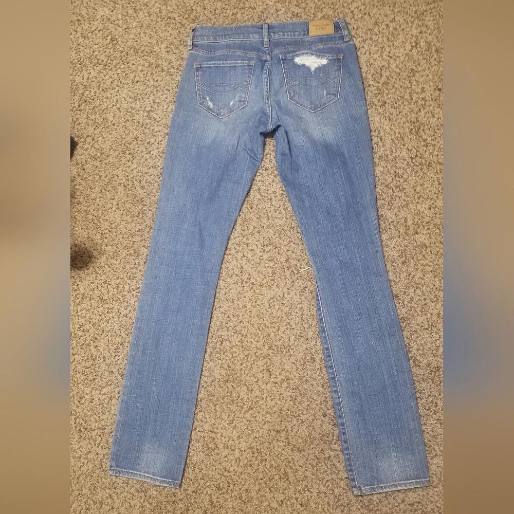 Abercrombie & Fitch Abercrombie & Fitch Women's Perfect Stretch Jeans 0R Size 25" / US 0 / IT 36 - 3 Thumbnail