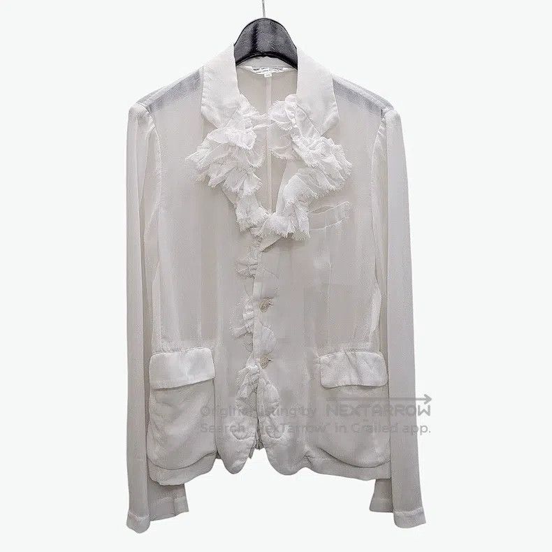 Comme des Garcons Comme Des Garcons Lace trim coat Size M / US 6-8 / IT 42-44 - 1 Thumbnail