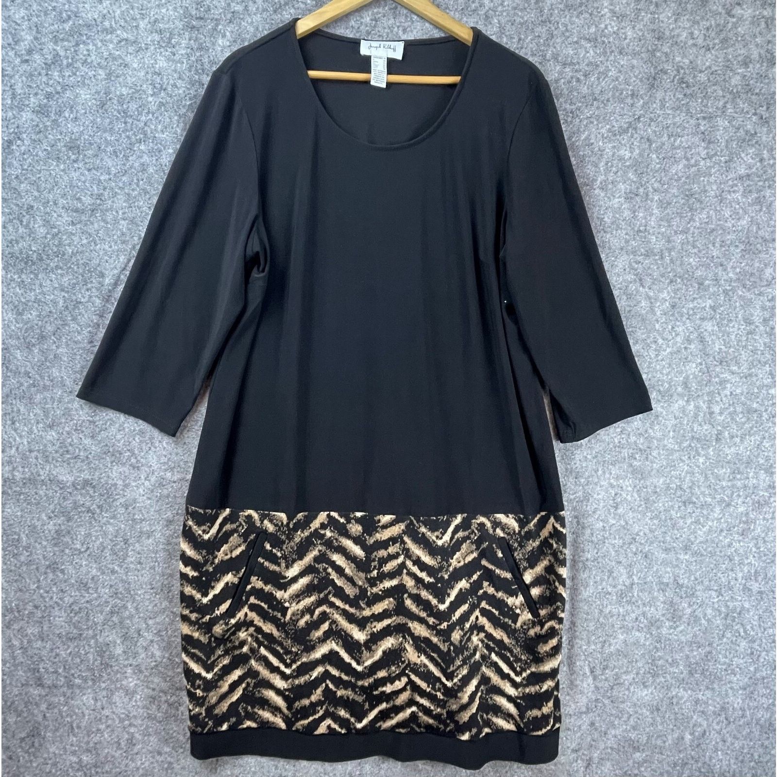 black and gold shift dress Floral Applique Shift Dress Long Sleeve Black
