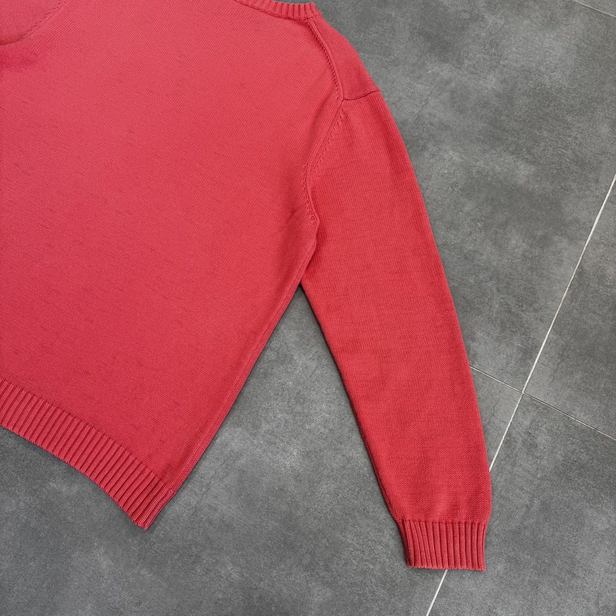Yves Saint Laurent Yves Saint Laurent YSL Men Knitted Pink Sweater Size L Size US L / EU 52-54 / 3 - 16 Thumbnail