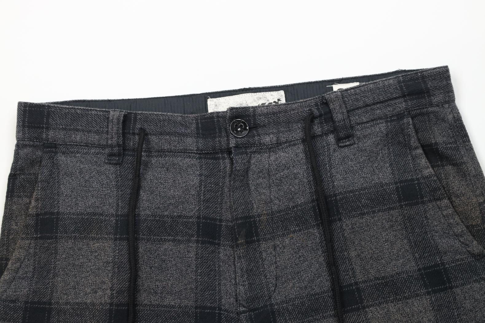 Fox Racing Vintage Fox Racing Flannel Skull Shorts Gray Plaid Size US 34 / EU 50 - 2 Thumbnail