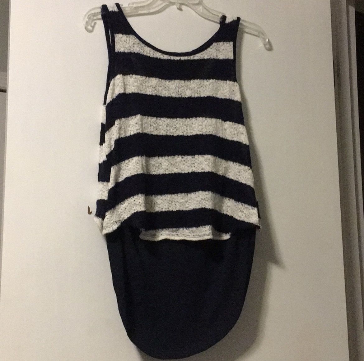 Other BCX Black and White Striped Tank Top Size M / US 6-8 / IT 42-44 - 1 Thumbnail