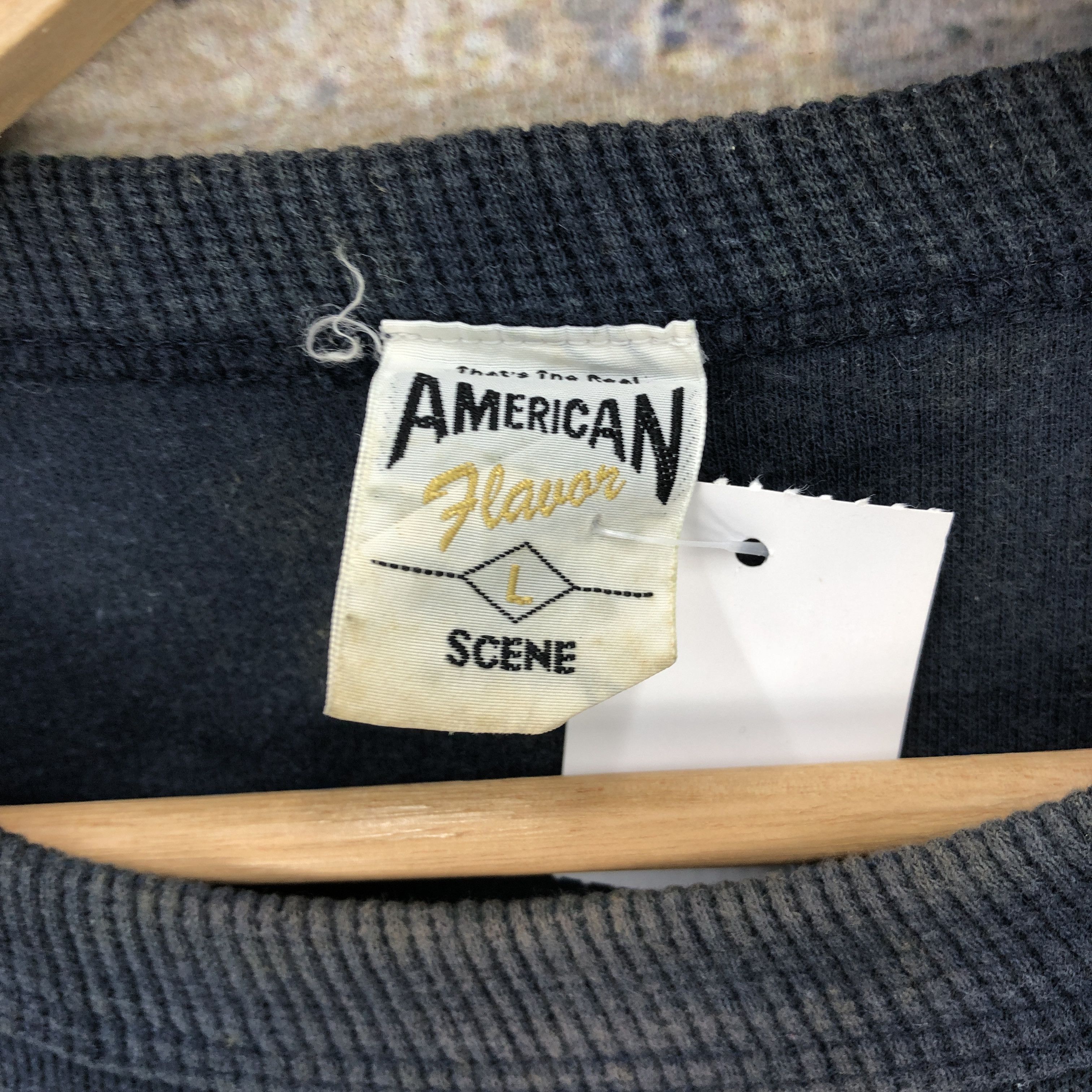 Vintage Vintage Scene Sweatshirt American Answer Sweater Jumper Size US L / EU 52-54 / 3 - 5 Thumbnail