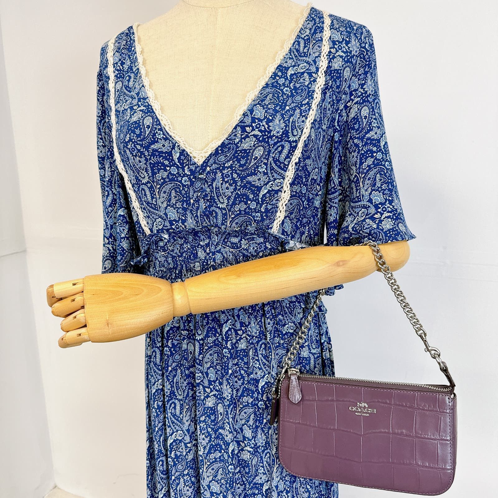 image of Coach Cn382 Nolita 19 In Amethyst in Purple, Women's