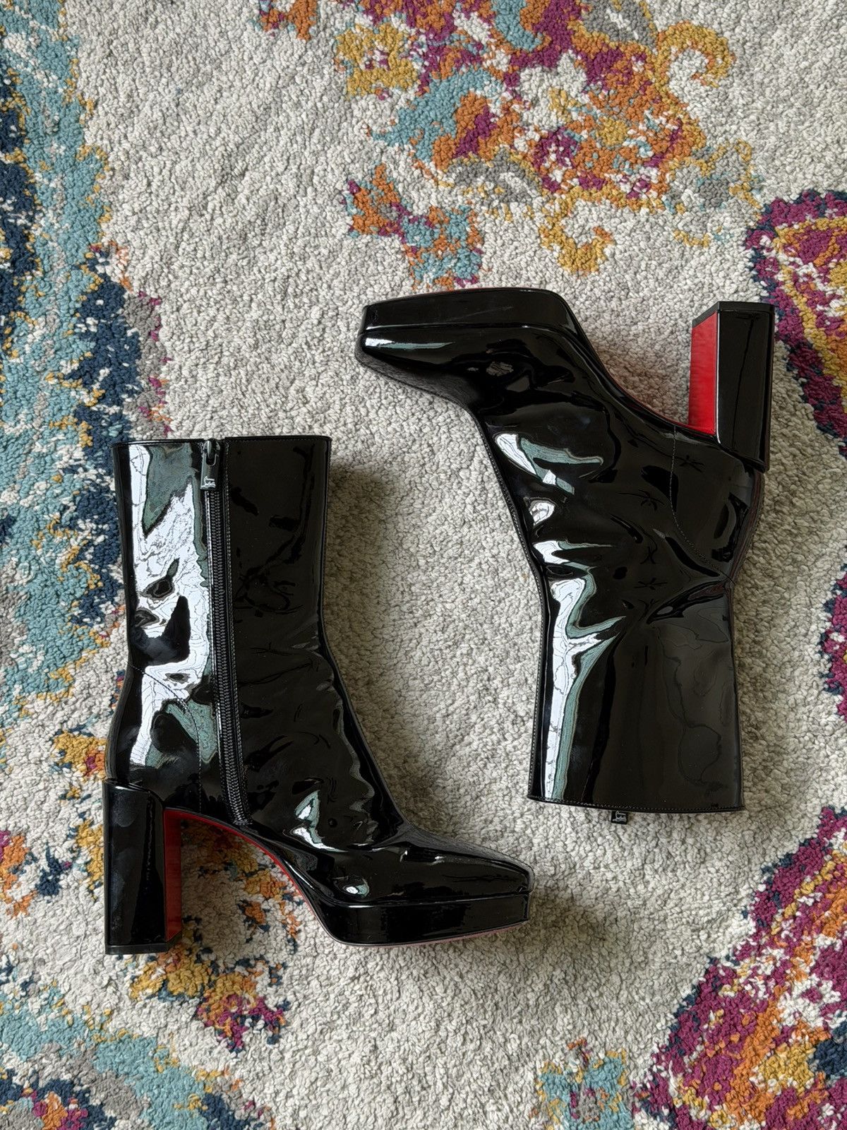 Christian Louboutin Christian Louboutin Alleo 90 Boots Size US 8 / IT 38 - 1 Thumbnail