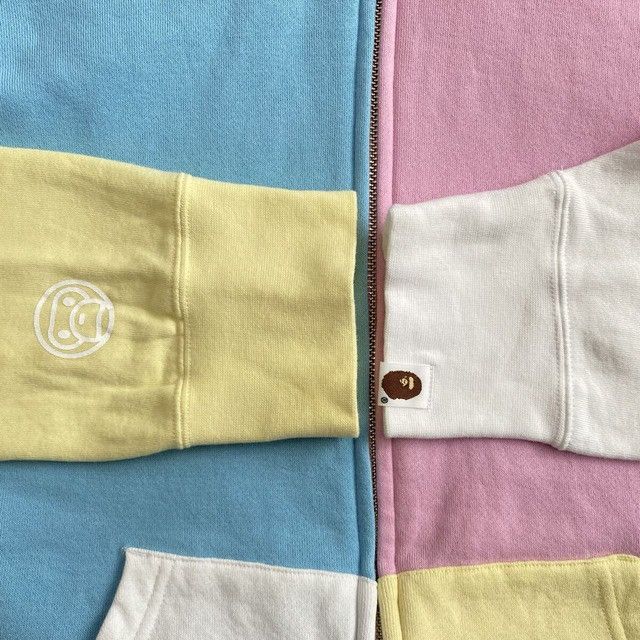 Bape BAPE Milo Shark Full Zip Hoodie a bathing ape candy color Size US XL / EU 56 / 4 - 6 Thumbnail
