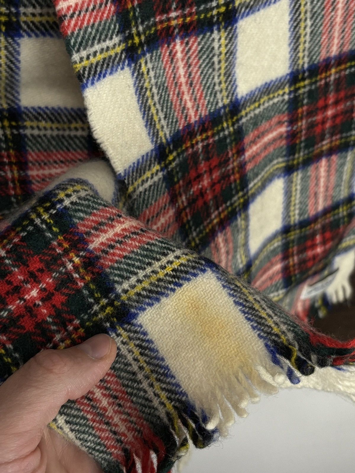 Burberry Burberrys Vintage Checkered Wool Scarf Archival Burberry Size ONE SIZE - 5 Thumbnail