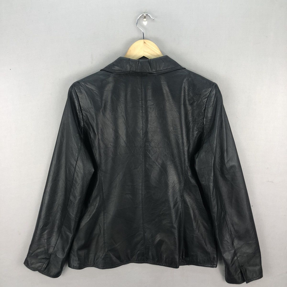 Japanese Brand Sheepskin Rozen Soft Leather Blazer Jacket Size US S / EU 44-46 / 1 - 8 Thumbnail