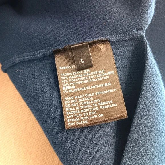 Lafayette 148 LAFAYETTE 148 Responsible Matte Crepe Mockneck Tunic-Lido Bl Size L / US 10 / IT 46 - 13 Thumbnail