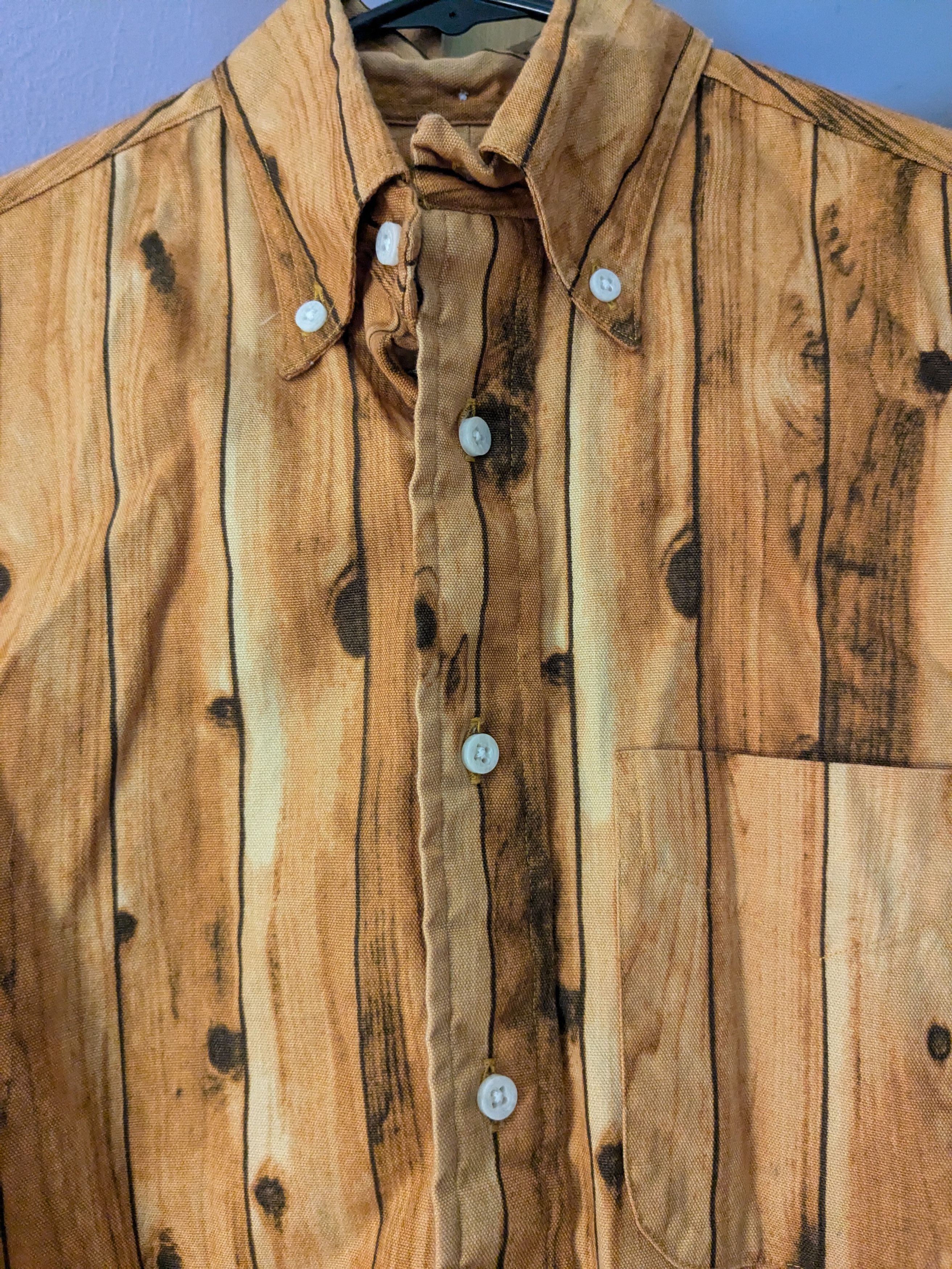 Gitman Bros. Vintage Gitman Vintage Wood Print Size US S / EU 44-46 / 1 - 3 Thumbnail