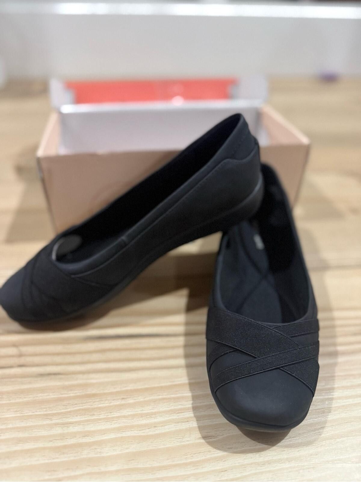 Other Easy Spirit Black Women's Slip-On Ballet Flats Size US 9 / IT 39 - 3 Thumbnail