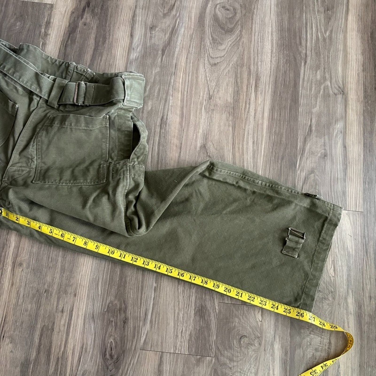 Vintage Vintage 1940s French Military M-38 Pants Men's Size 34x27 Size US 34 / EU 50 - 5 Thumbnail
