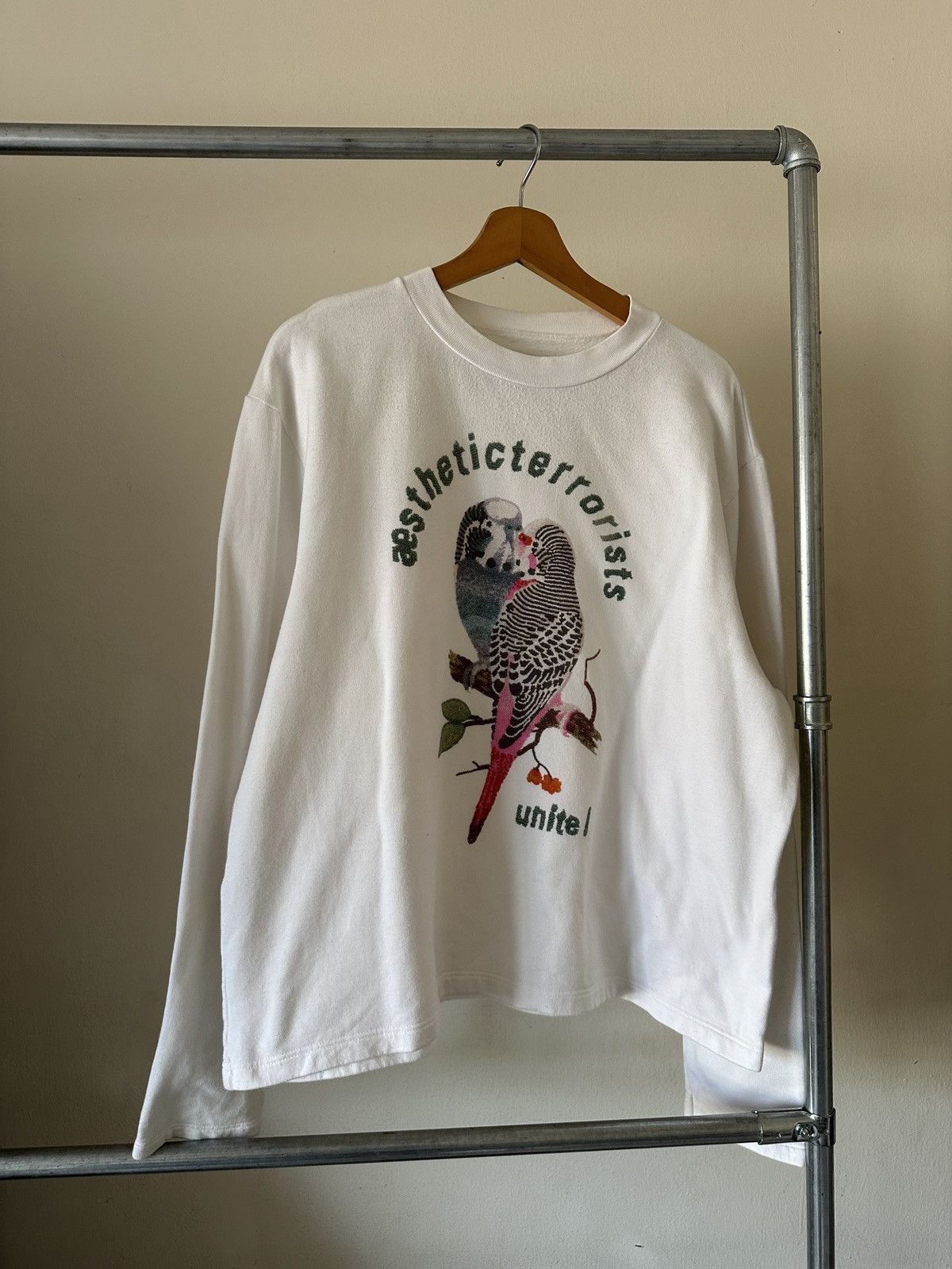 Walter Van Beirendonck 2000s walter Aesthetic Terrorists Unite sweatshirt Size US XL / EU 56 / 4 - 1 Thumbnail