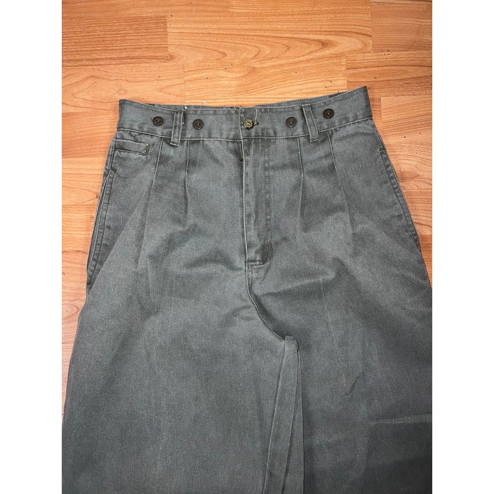 Bugle Boy Vintage Bugle Boy Pants West 40 Route Military Surf Skate 29 Size US 29 - 2 Thumbnail