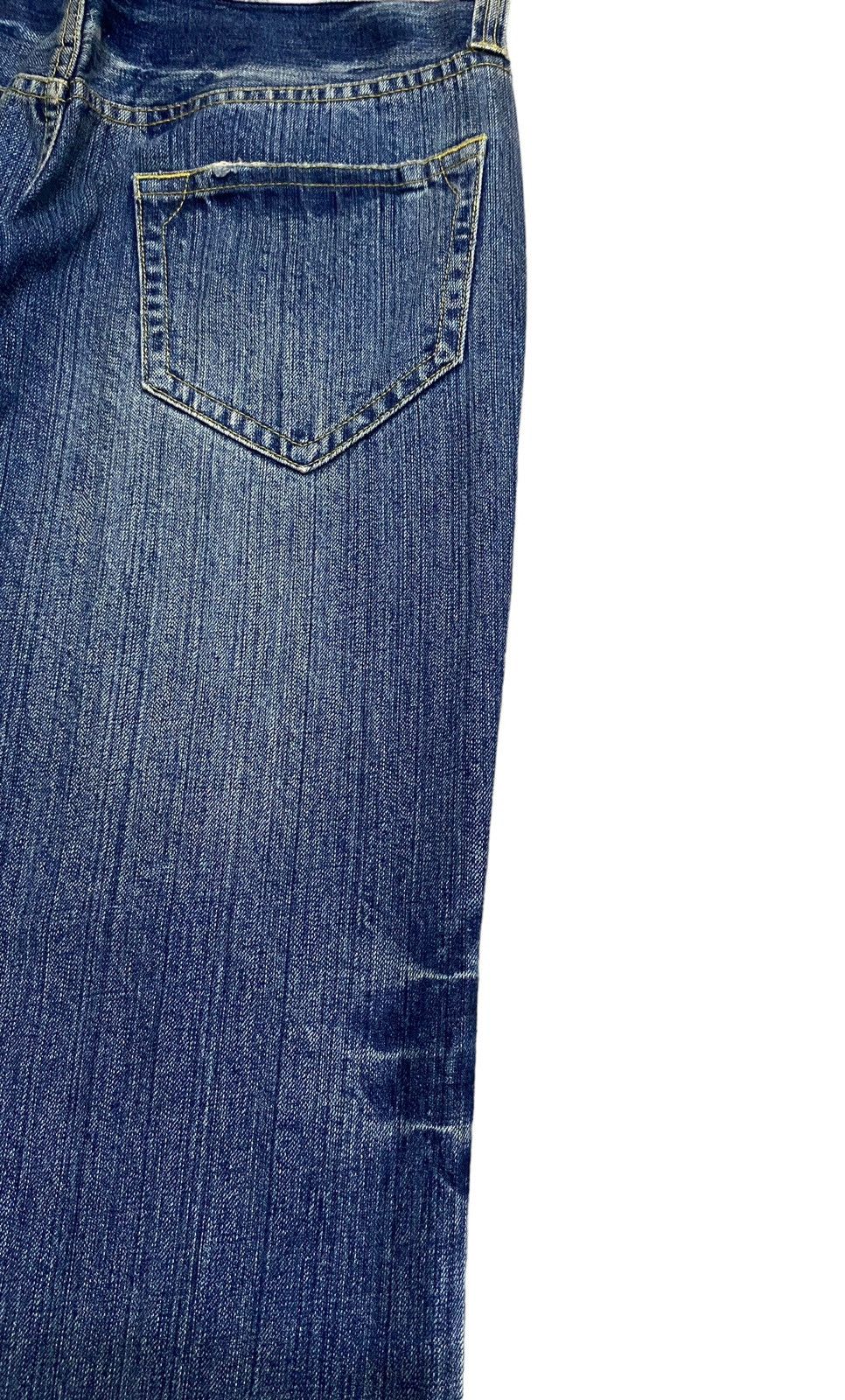 If Six Was Nine Rare Design Vintage Japanese Brand Sukajan Jeans 1990s Size US 30 / EU 46 - 7 Thumbnail