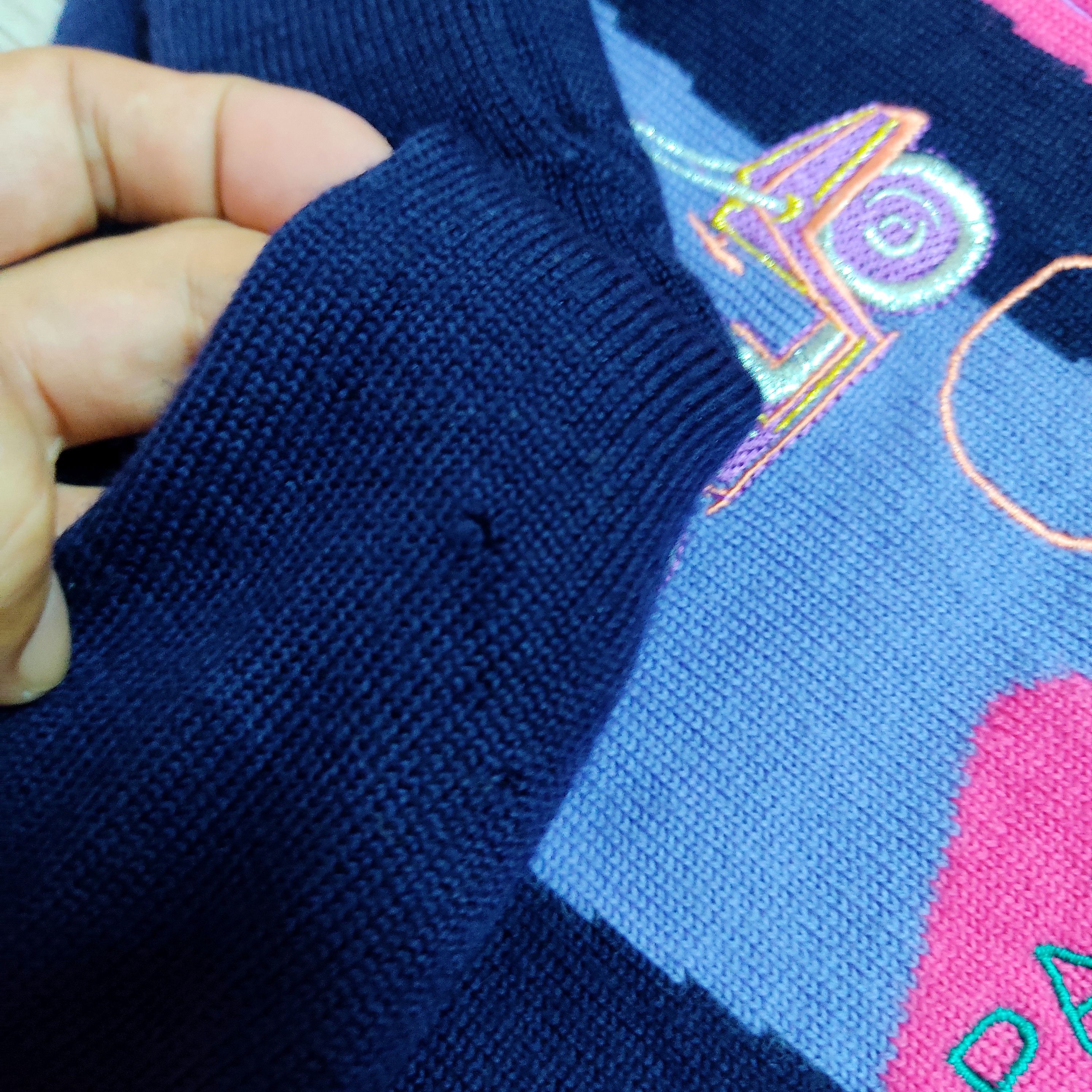 Designer × Les Artists × Vintage Alain Cazalis Paris Golf Comics Art Wool Sweatshirt Size US S / EU 44-46 / 1 - 9 Thumbnail