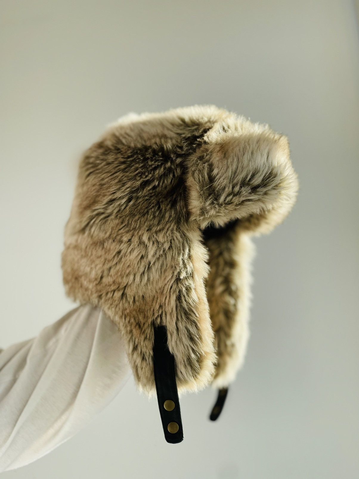 Vintage Vintage fuzzy mohair japanese ushanka hat avant garde Size ONE SIZE - 18 Thumbnail
