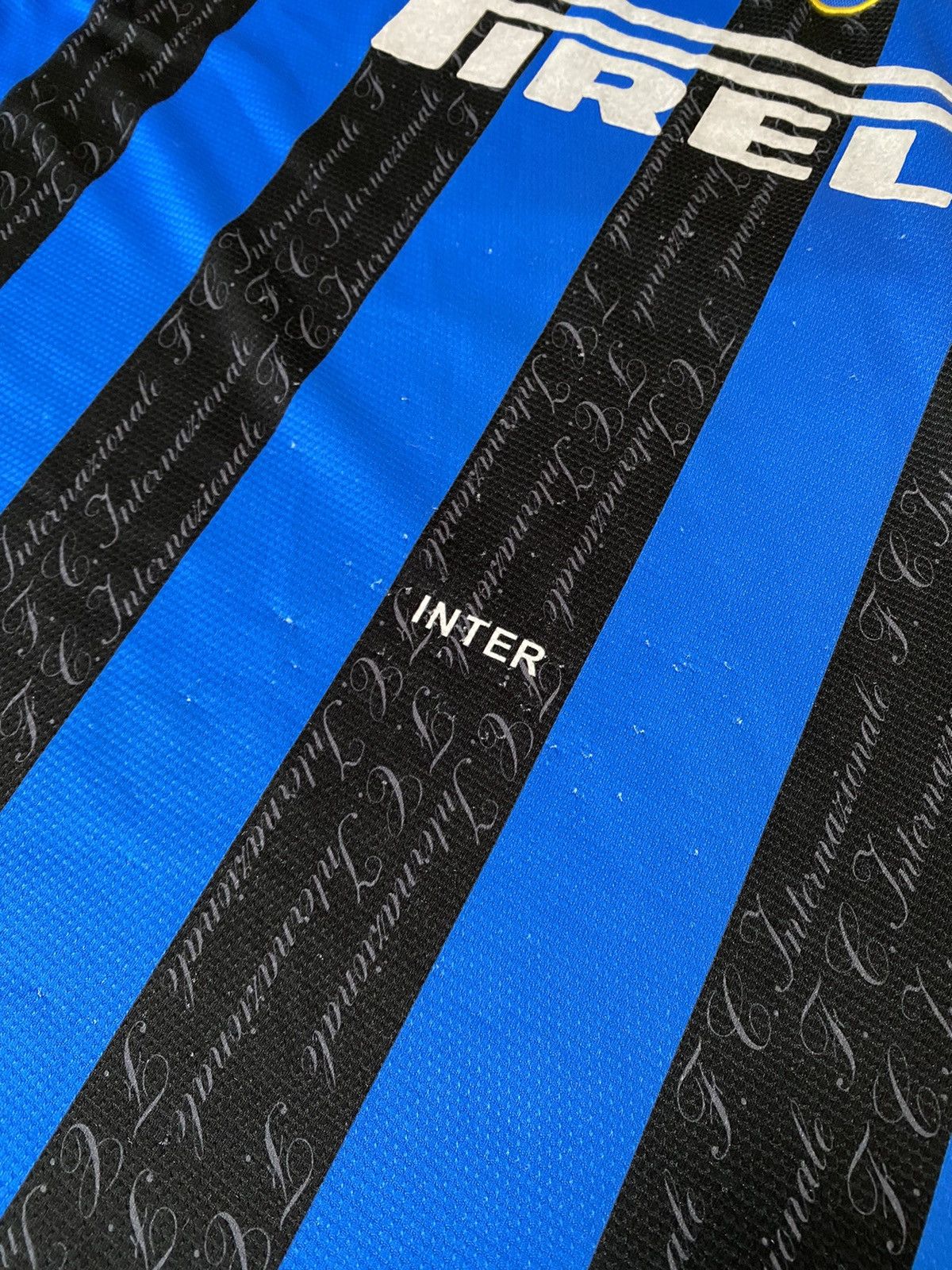 Umbro Vintage Umbro Inter Football Jersey Pirelli 1996/1997 Size US XXL / EU 58 / 5 - 7 Thumbnail