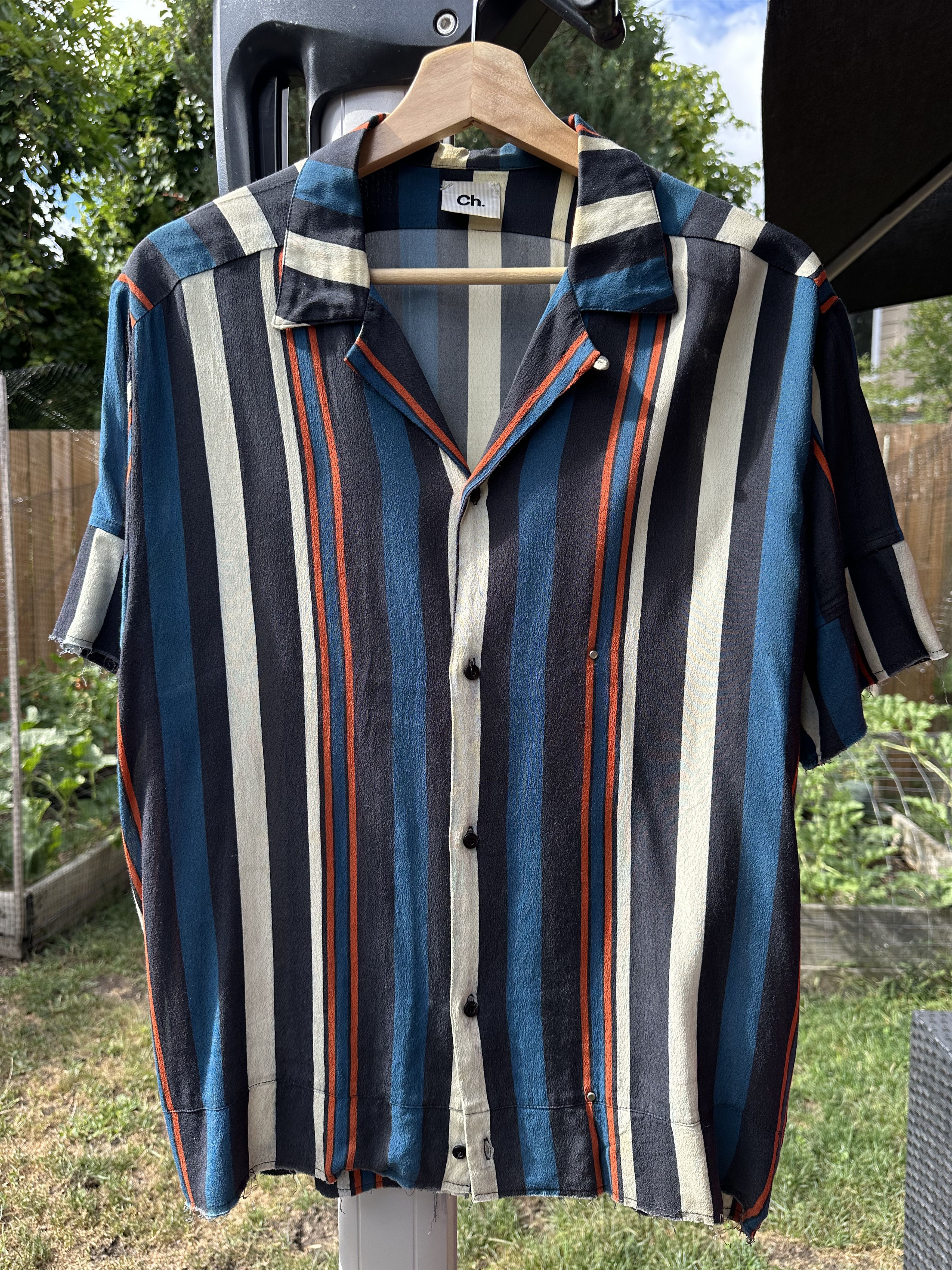 Chapter Abra Short Sleeve Multi Stripe Shirt Size US M / EU 48-50 / 2 - 1 Thumbnail