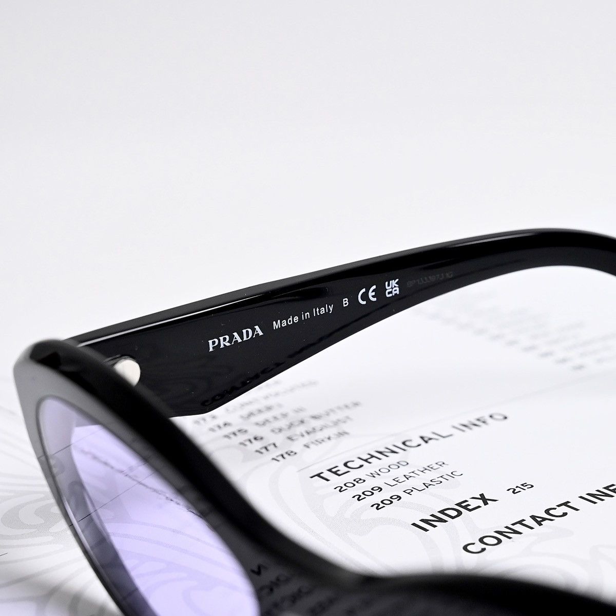 Prada PRADA 0PR 26ZS SUNGLASSES Size ONE SIZE - 4 Thumbnail