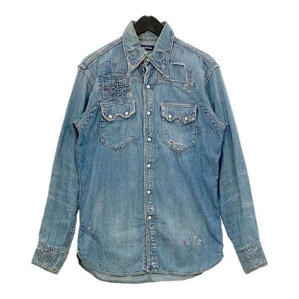Kapital Denim Button Up Shirt Size US M / EU 48-50 / 2 - 1 Thumbnail