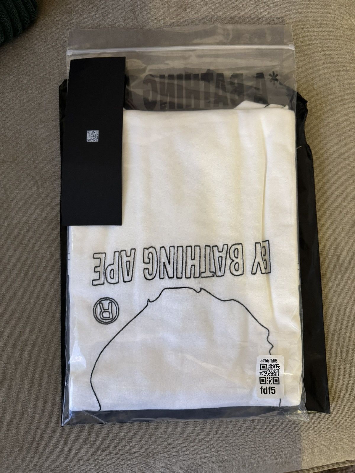 Bape GOAT Exclusive BAPE Contrast Stitching Tee Size US XL / EU 56 / 4 - 2 Thumbnail