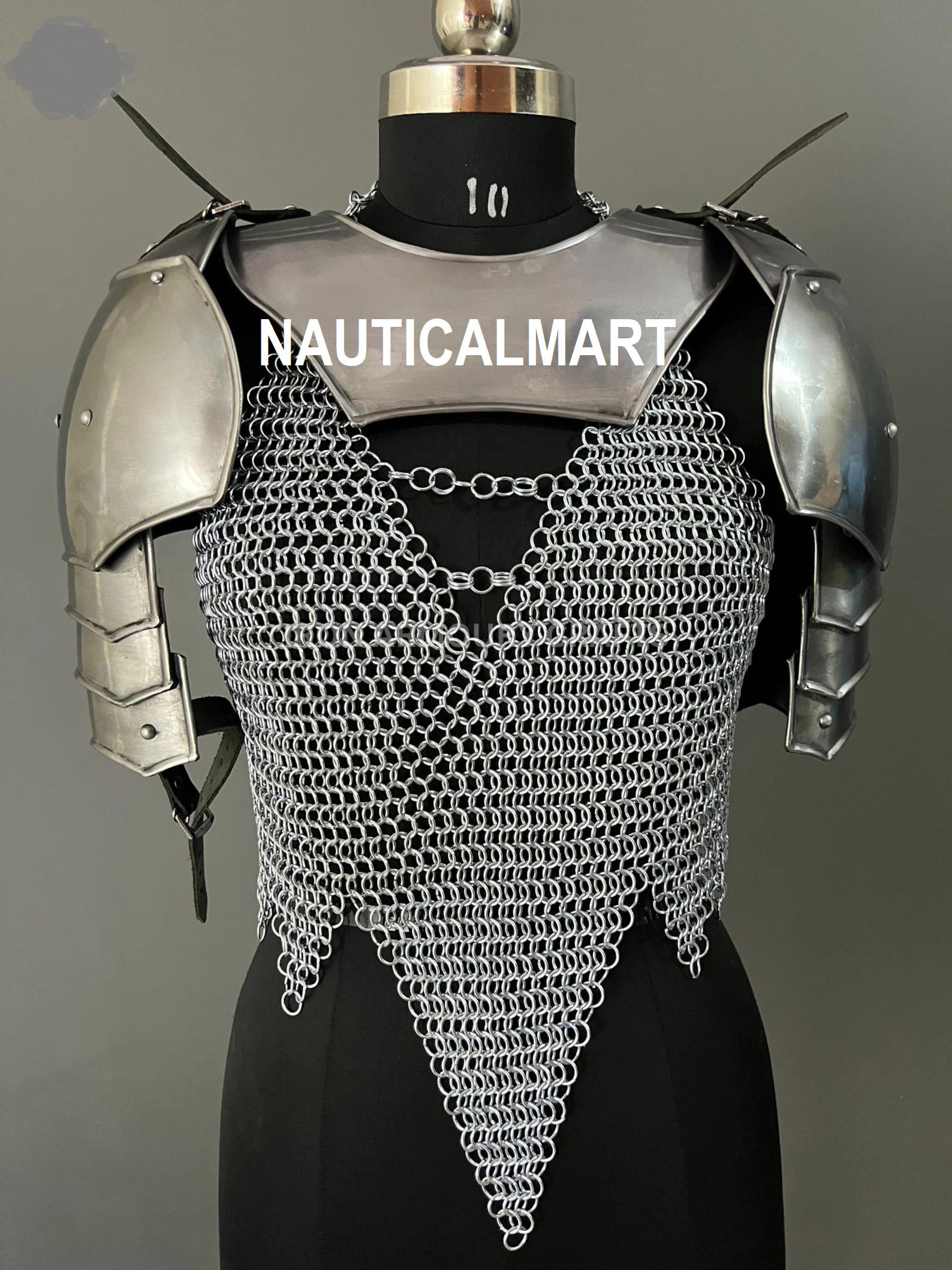 Other Medieval Female Knight Steel Armor Size ONE SIZE - 2 Thumbnail