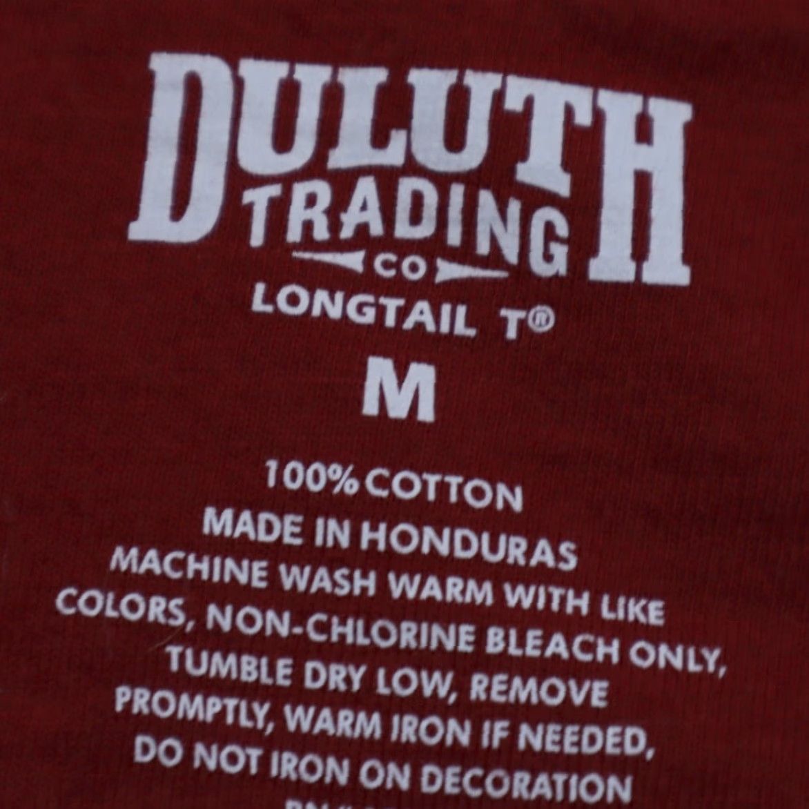 Duluth Trading Company Duluth Trading Longtail Long Sleeve Pocket Graphic Solid T-Shirt Red Men's M Size US M / EU 48-50 / 2 - 5 Thumbnail